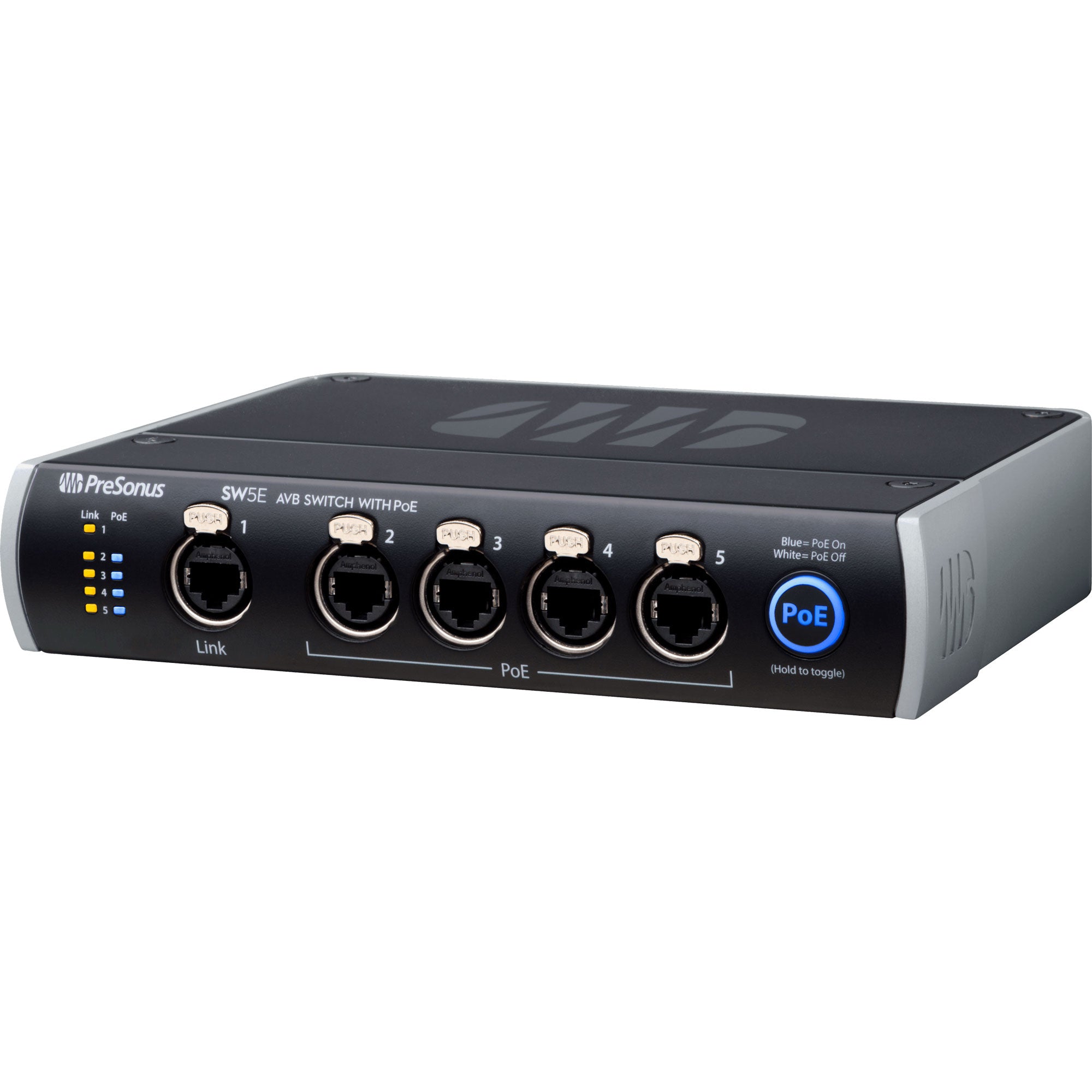 PreSonus SW5E AVB Switch with POE