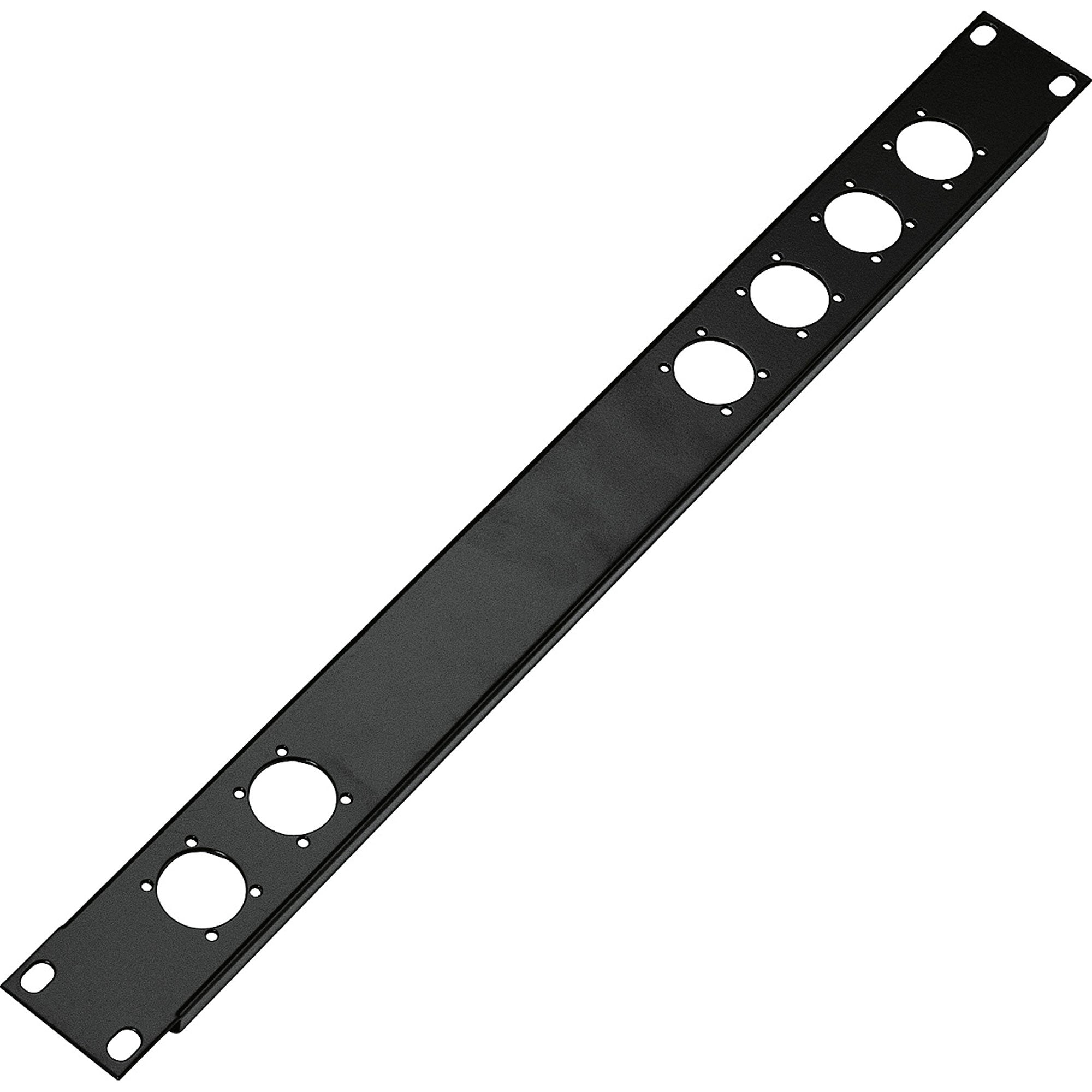 K&M Stands 28306 Rack Panel for 6 XLR Connectors