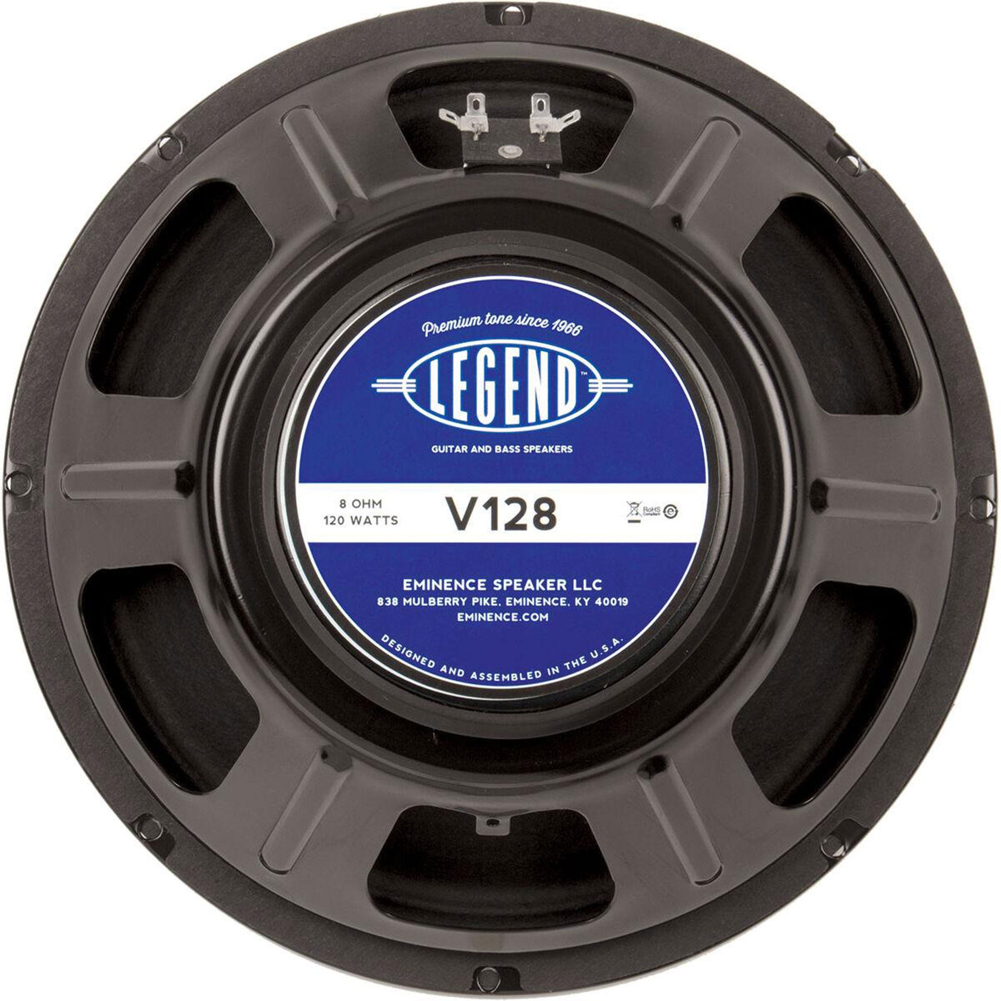 Eminence Legend V128 12" Guitar Speaker, 8 Ohm