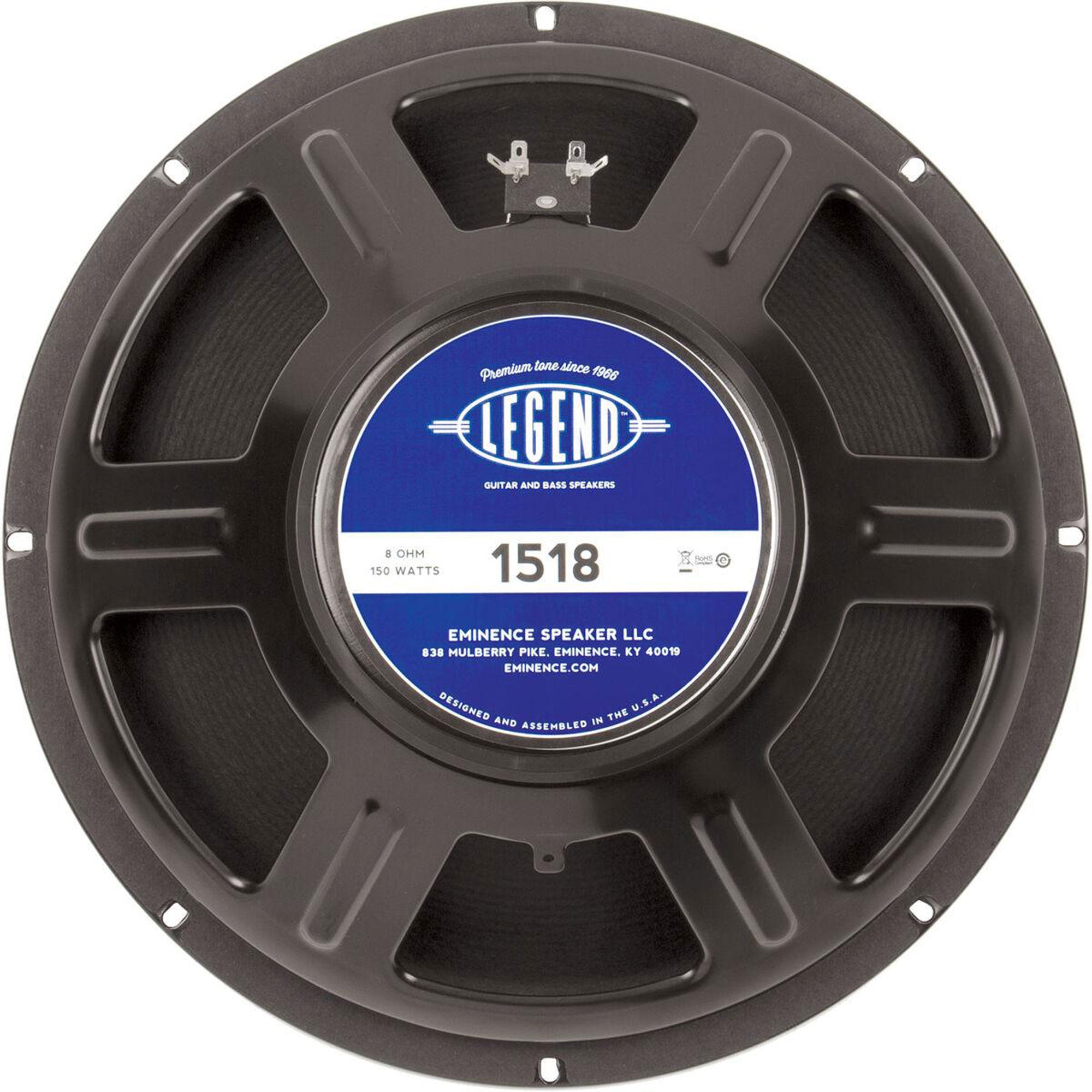 Eminence Legend 1518 15" Guitar Speaker, 8 Ohm