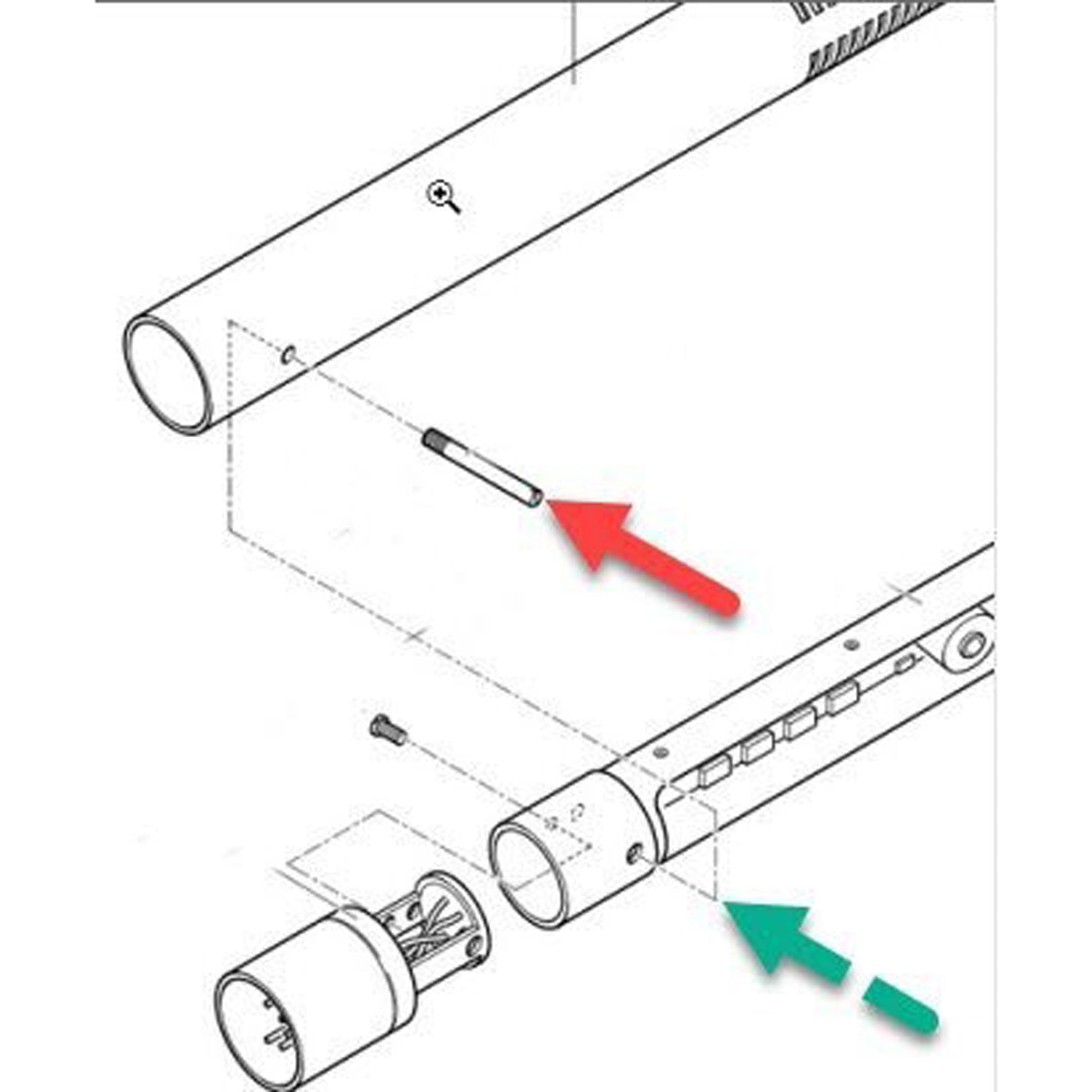 Sennheiser Parts 021818 XLR Set Screw for MKH416 and MKH816