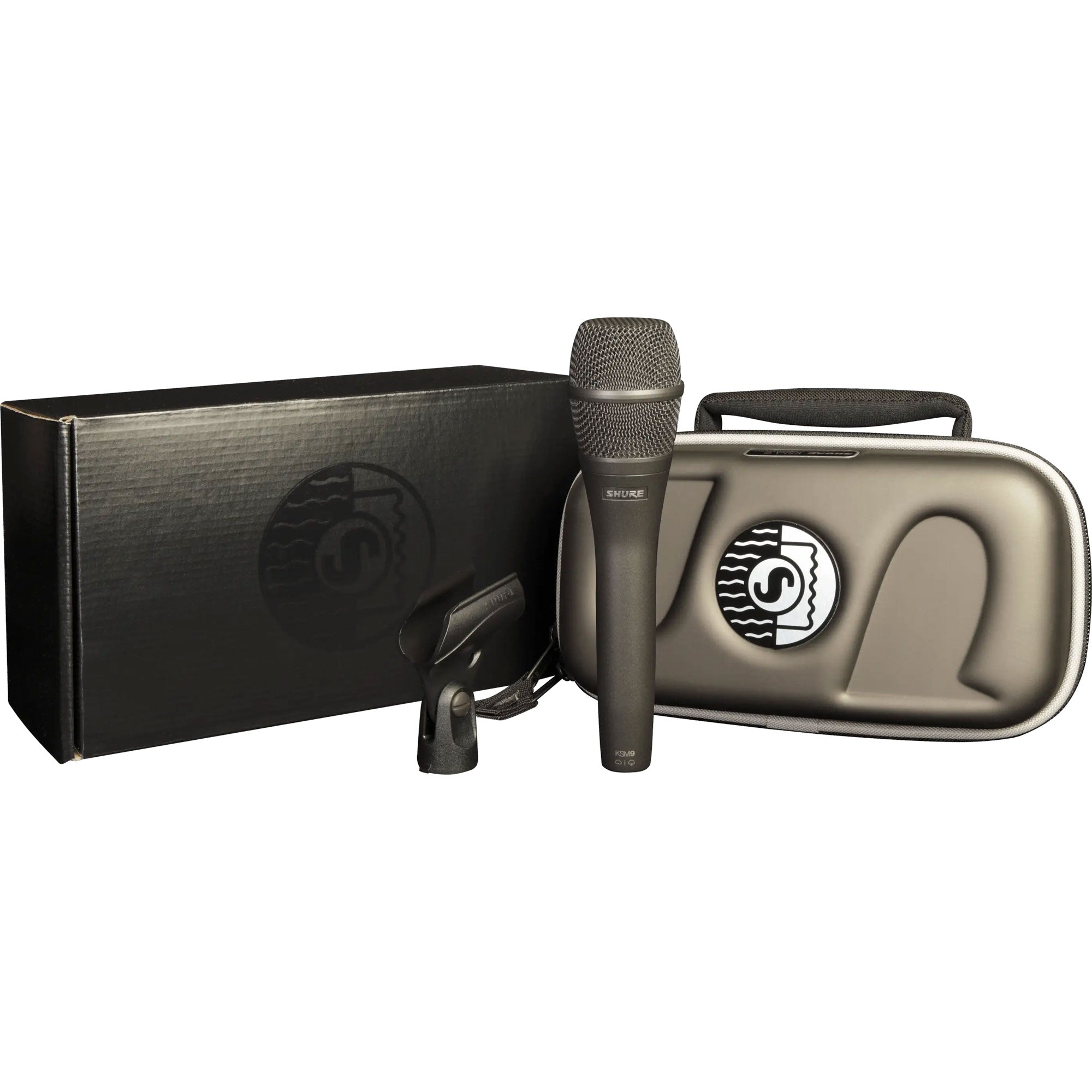 Shure KSM9 Multi-Pattern Handheld Vocal Microphone (Charcoal Grey)