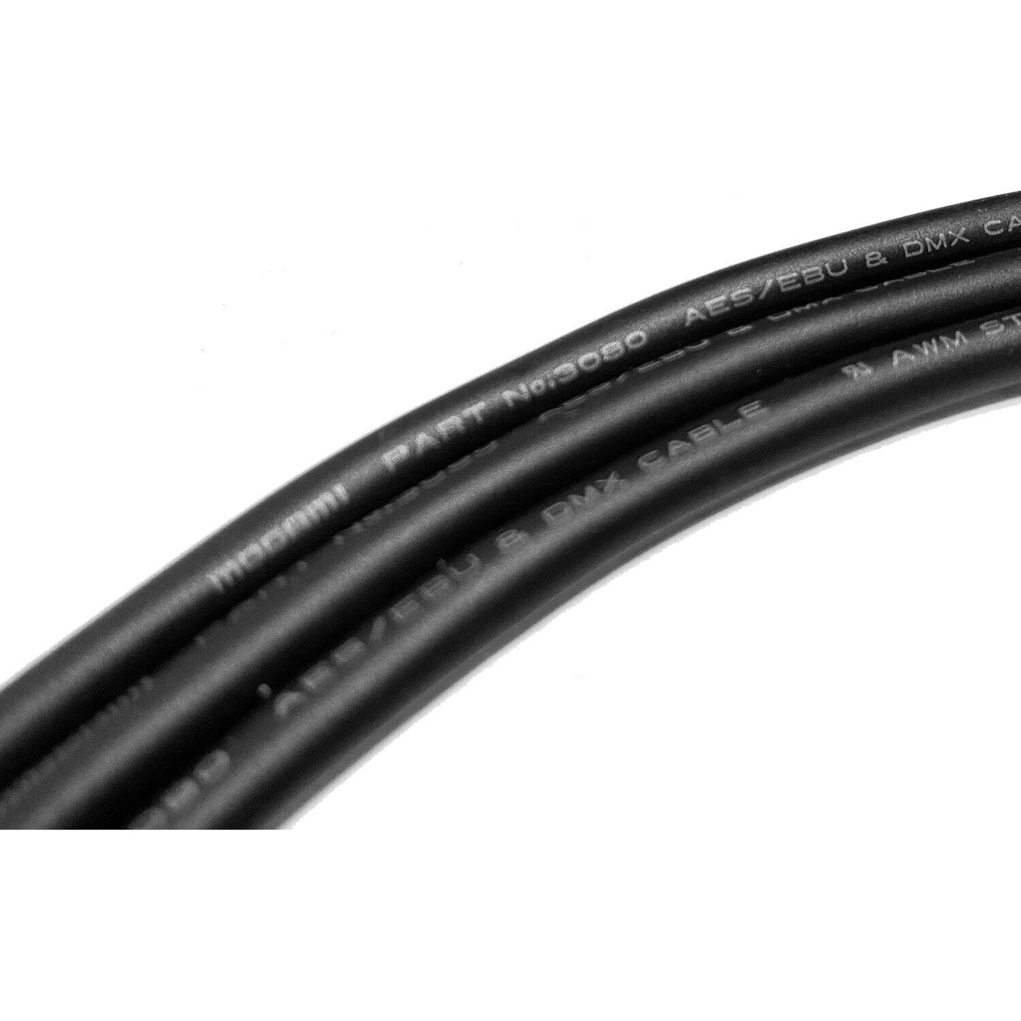 Mogami W3080 110 Ohm AES/EBU Digital Audio Cable (Black, By the Foot)