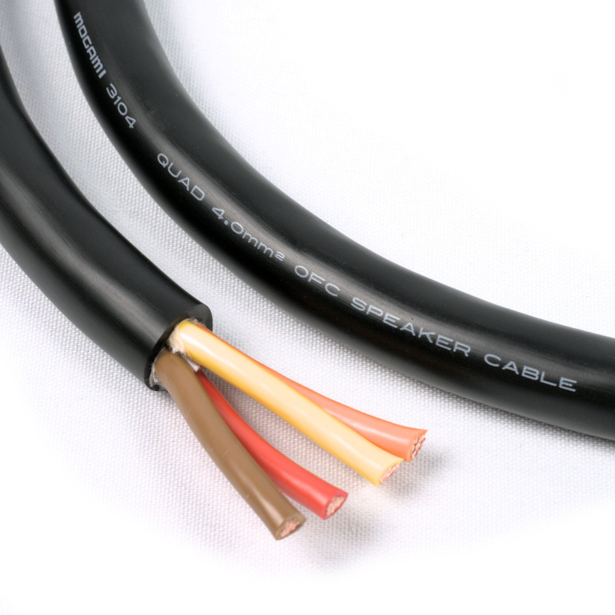 Mogami W3104 Quad High Definition Speaker Cable (328'/100m Roll)