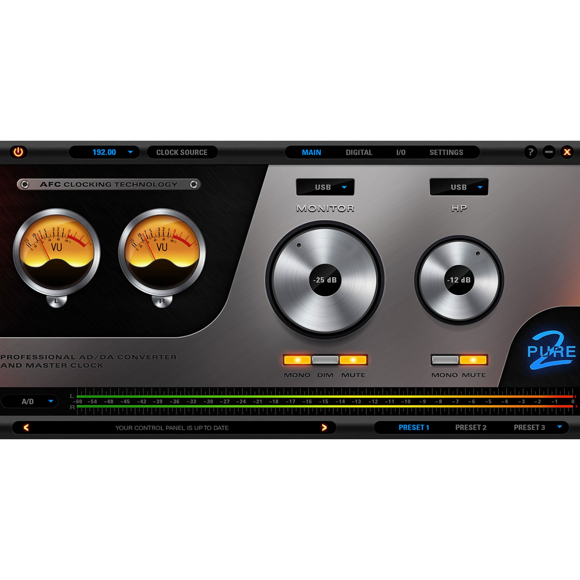 Antelope Audio Pure2 Mastering AD/DA Converter & Clock