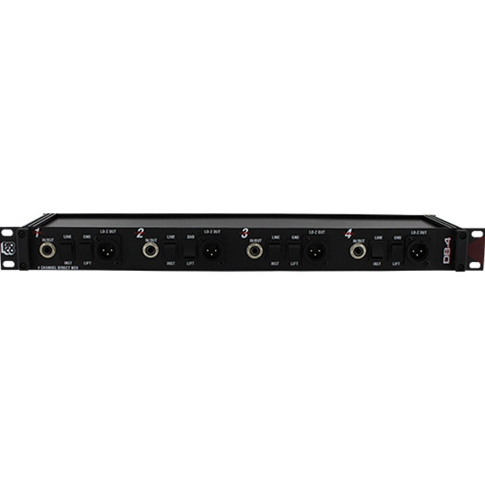 RapcoHorizon Pro Co DB4A 4-Channel Rackmount Direct Box