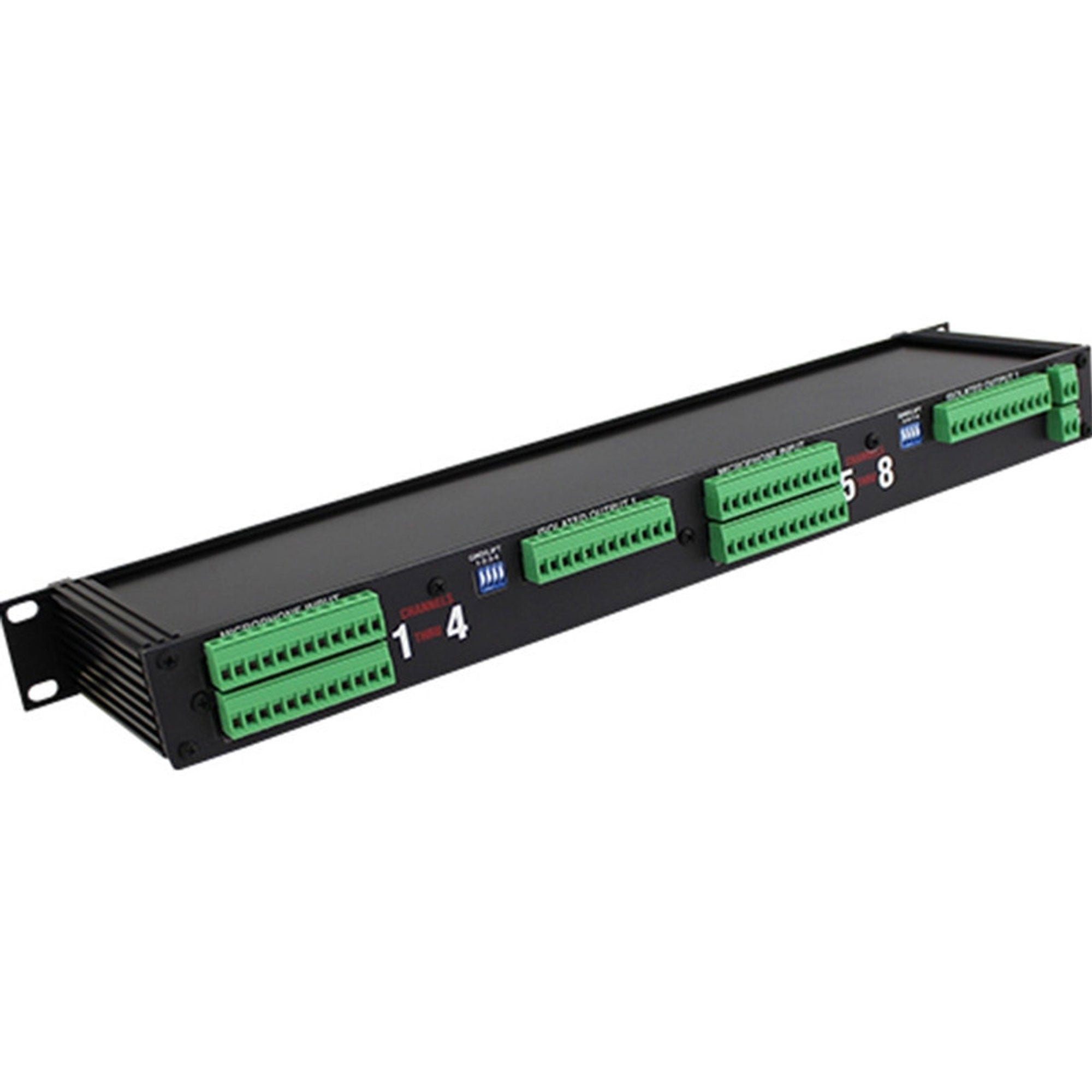 RapcoHorizon Pro Co MS82P 8 Channel (2 Way) Rackmount Mic Splitter