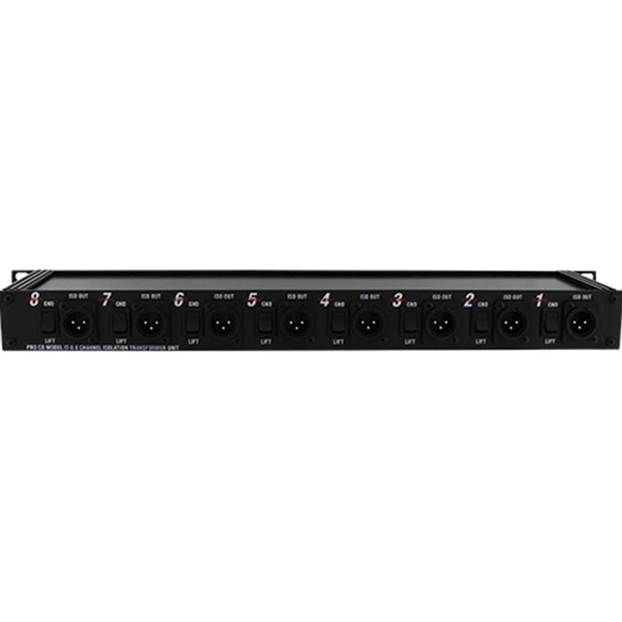 RapcoHorizon Pro Co IT8A 8 Channel Isolation Transformer Unit