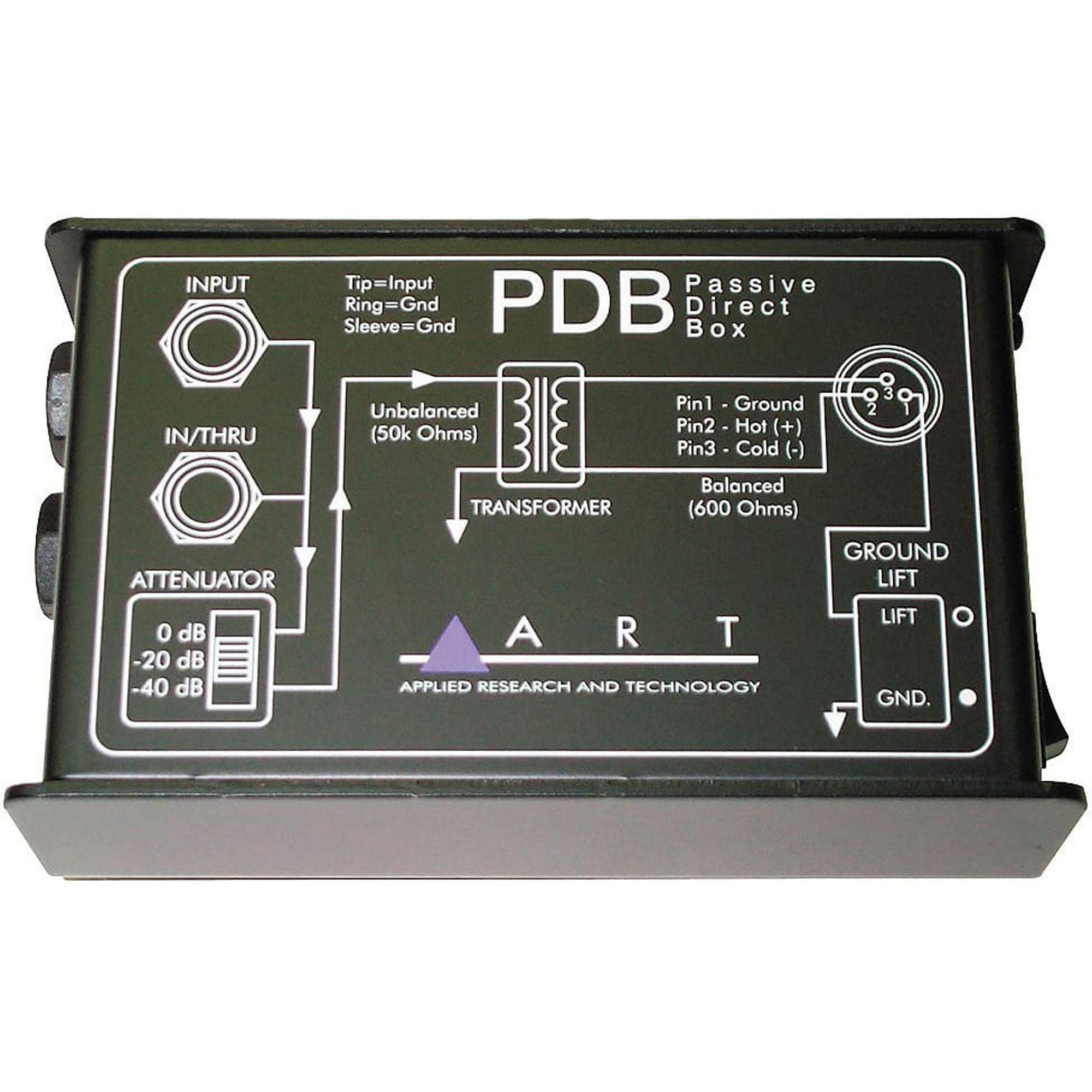 ART PDB Single Channel Passive Direct Injection Box