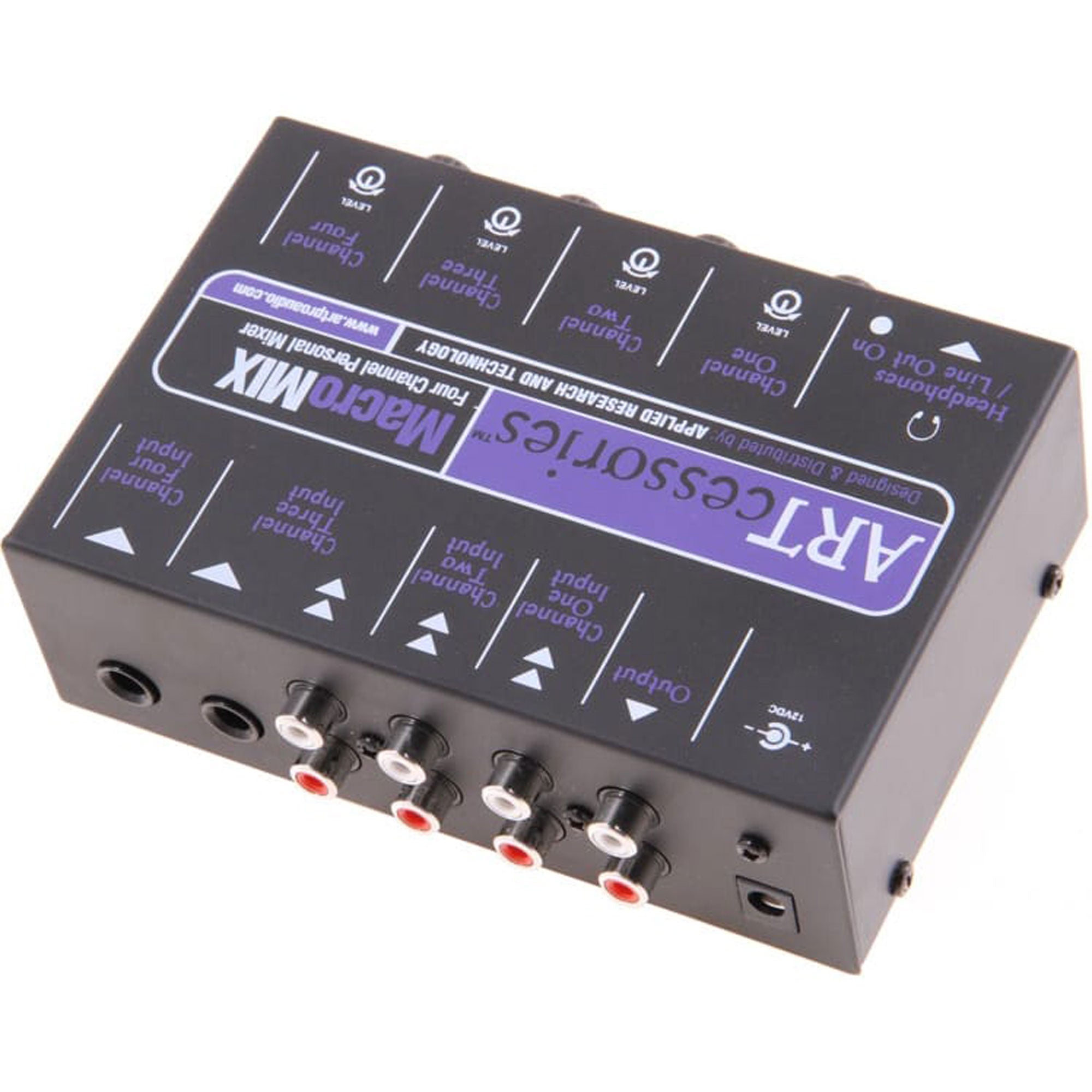 ART MacroMIX 4-Channel Line Mixer