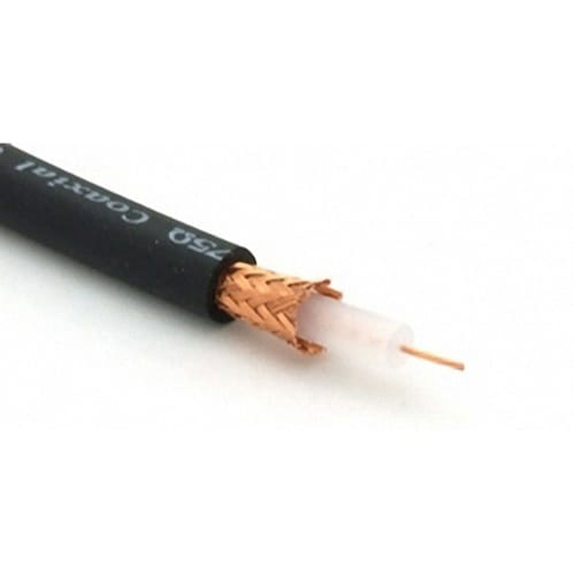 Canare LV-61S 75 Ohm Coaxial Video Cable RG-59 Type (Black, 500'/153m)