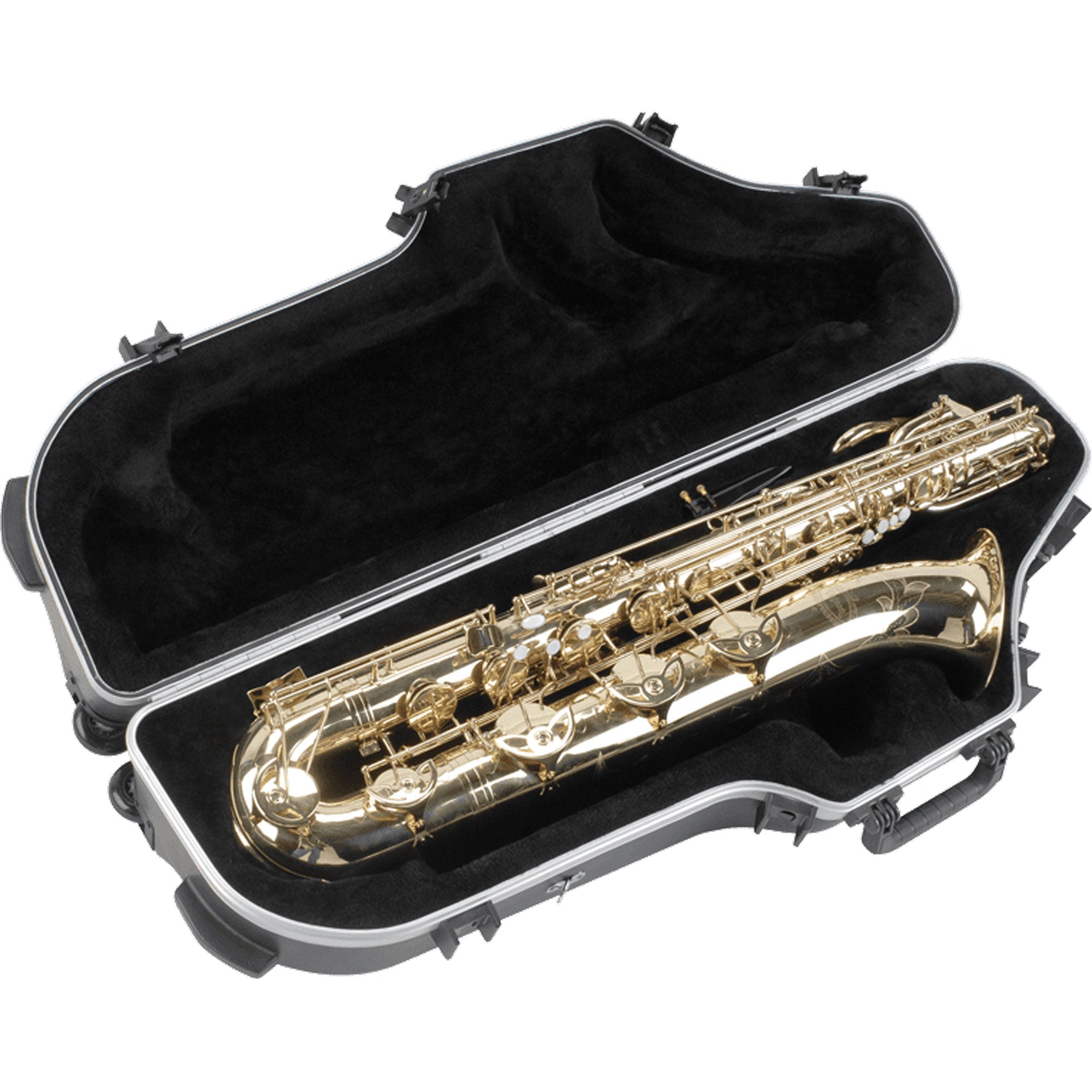 SKB 1SKB-455W Contoured Pro Baritone Sax Case with Wheels