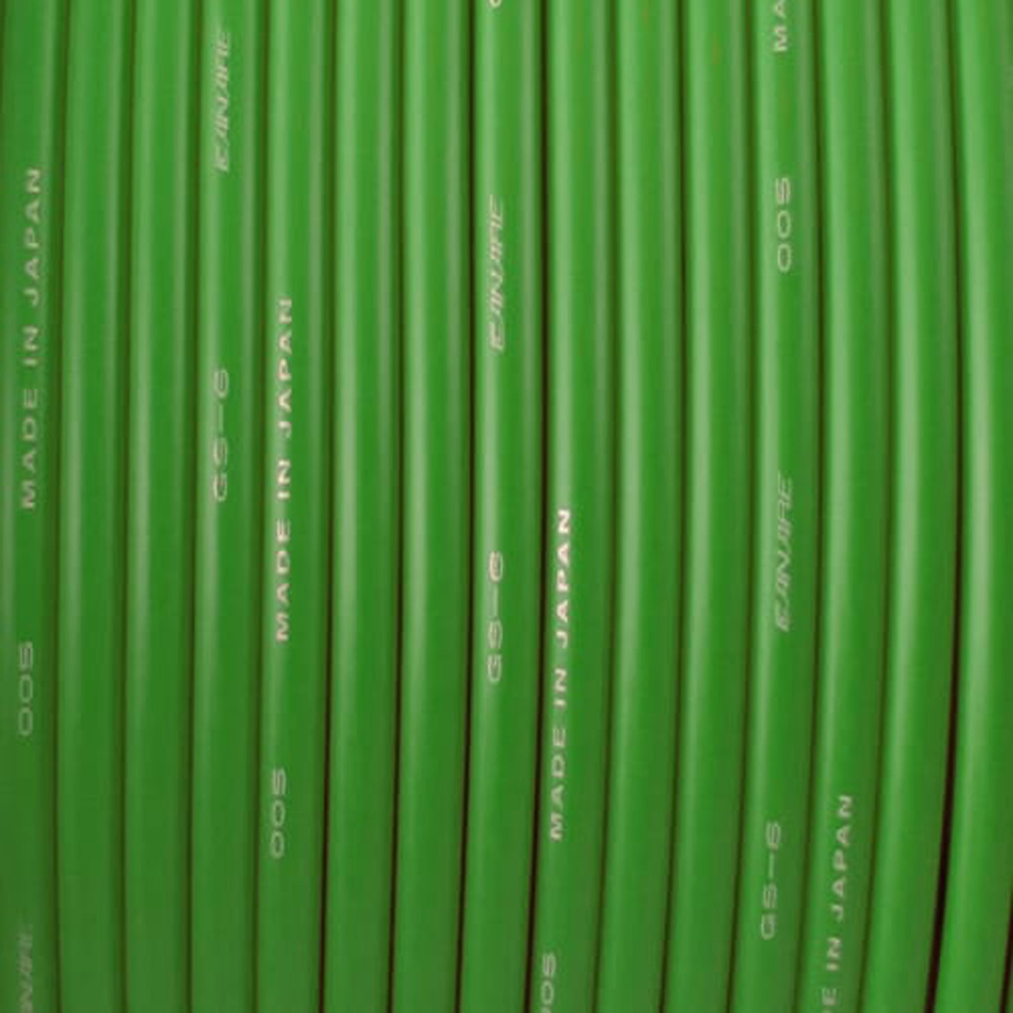 Canare GS-6 OFC Guitar, Keyboard and Instrument Cable (Green, 656'/200m)