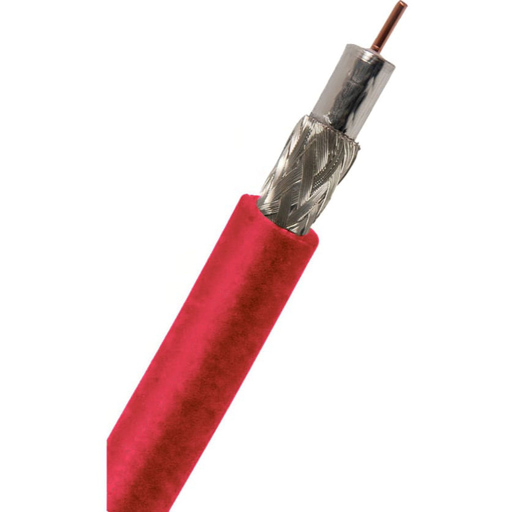 Canare L-5CFB 75 Ohm 3G-SDI / HD-SDI Digital Video Coaxial Cable RG-6 Type (Red, 984'/300m)