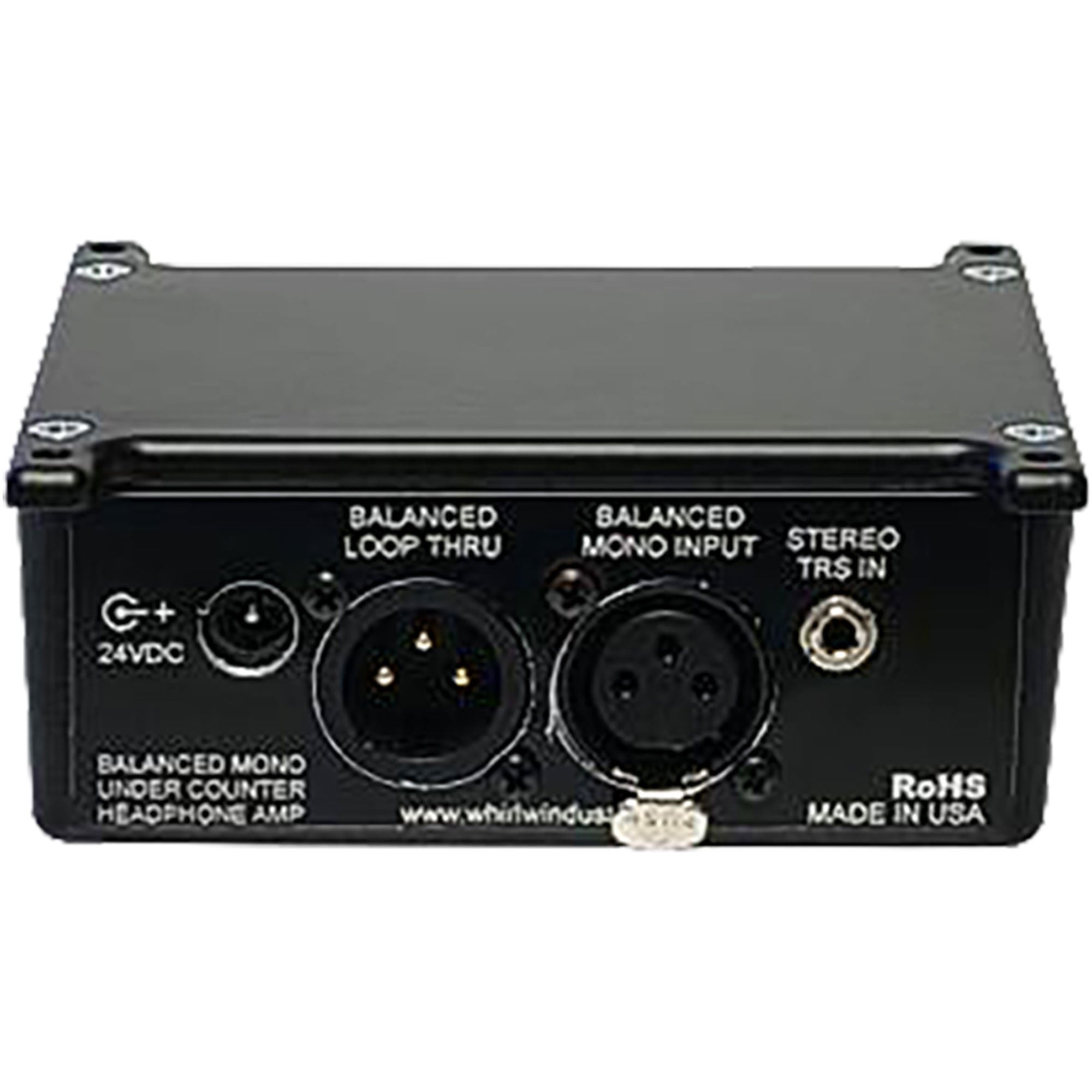 Whirlwind HAUCXL Under Counter Active Monaural Balanced Headphone Amplifier