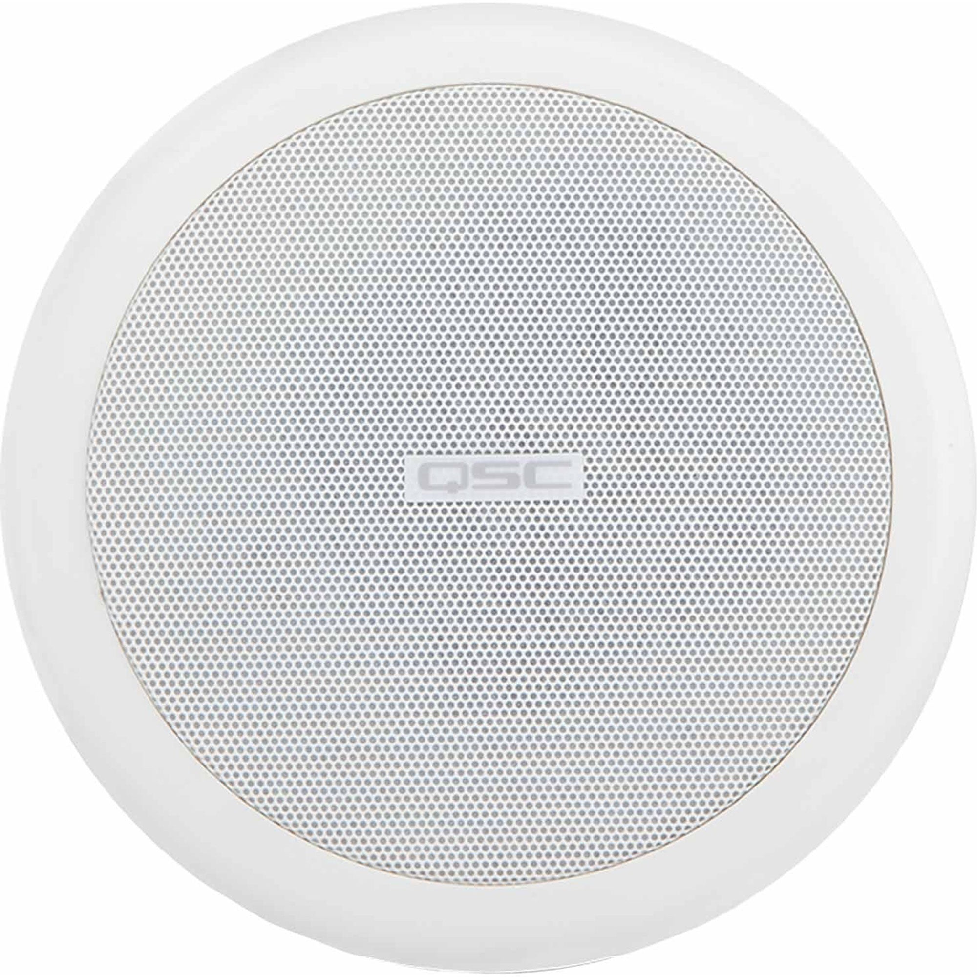 QSC AC-C4T AcousticCoverage 4.5" Full-Range Ceiling Loudspeaker (Each, White)