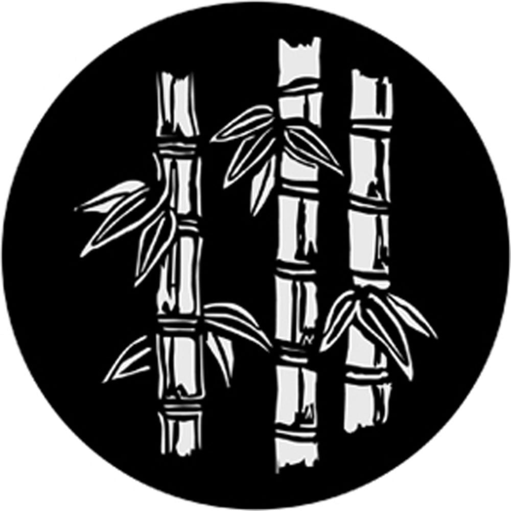 Rosco Standard Steel Gobo #71004 Bamboo Stems (Size M 66mm)