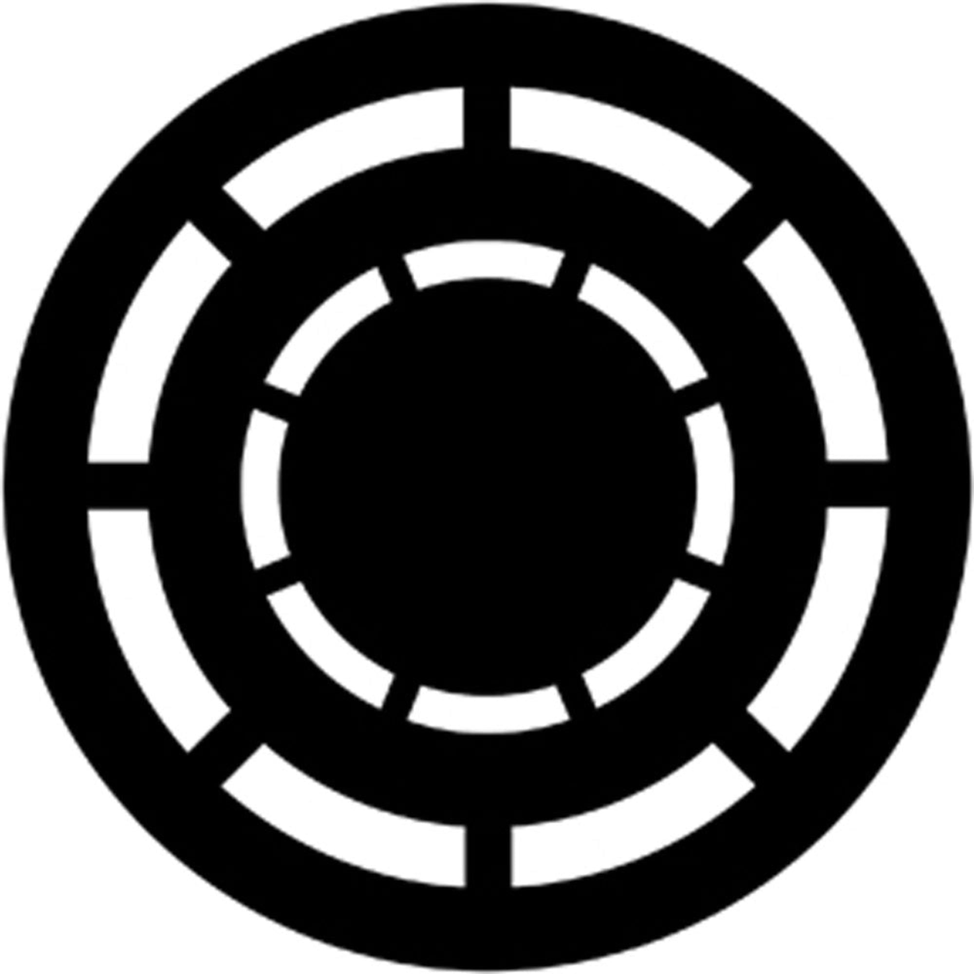 Rosco Standard Steel Gobo #71013 Concentric Rings 2 (Size A 100mm)