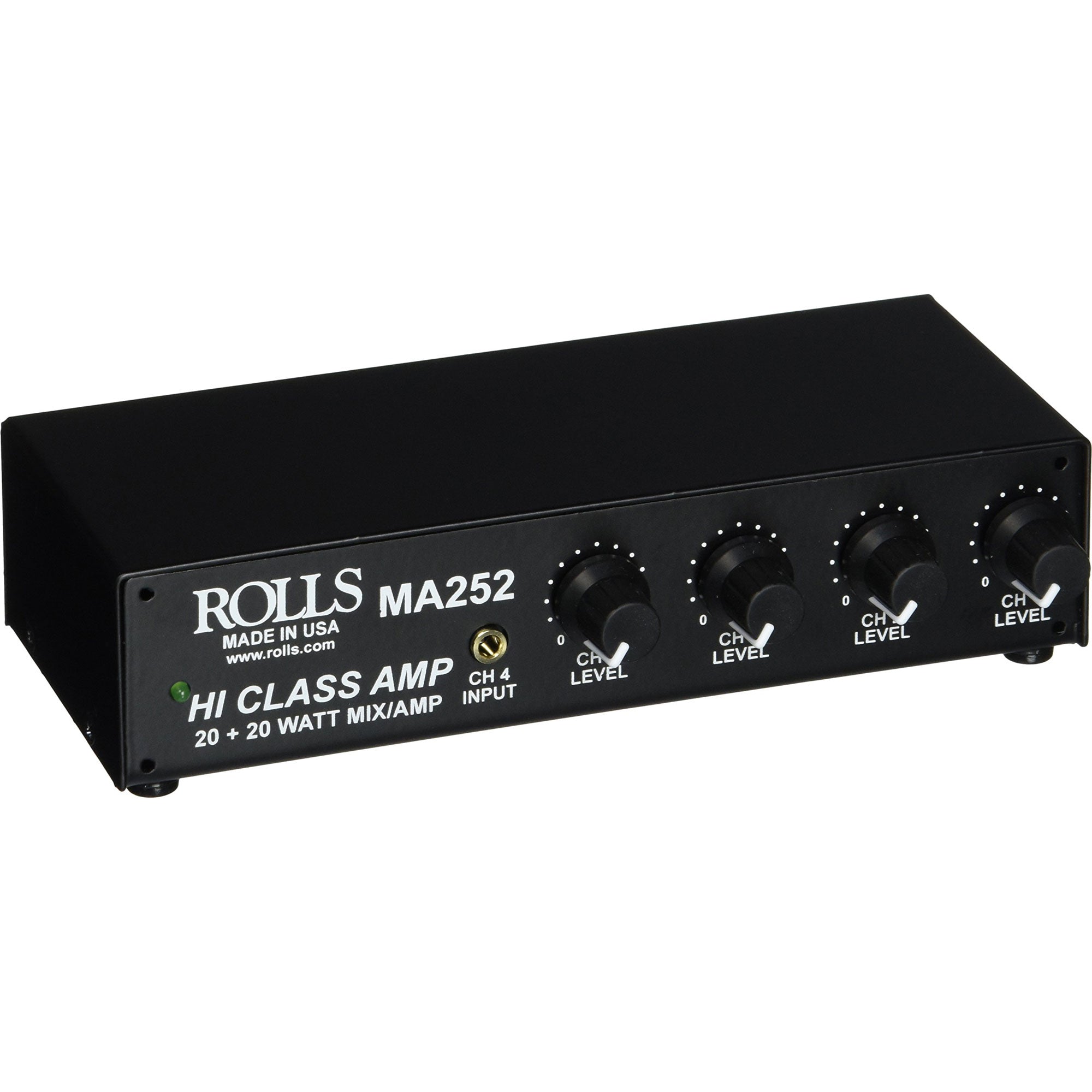 Rolls MA252 Stereo 20 Watt Mixer Amplifier