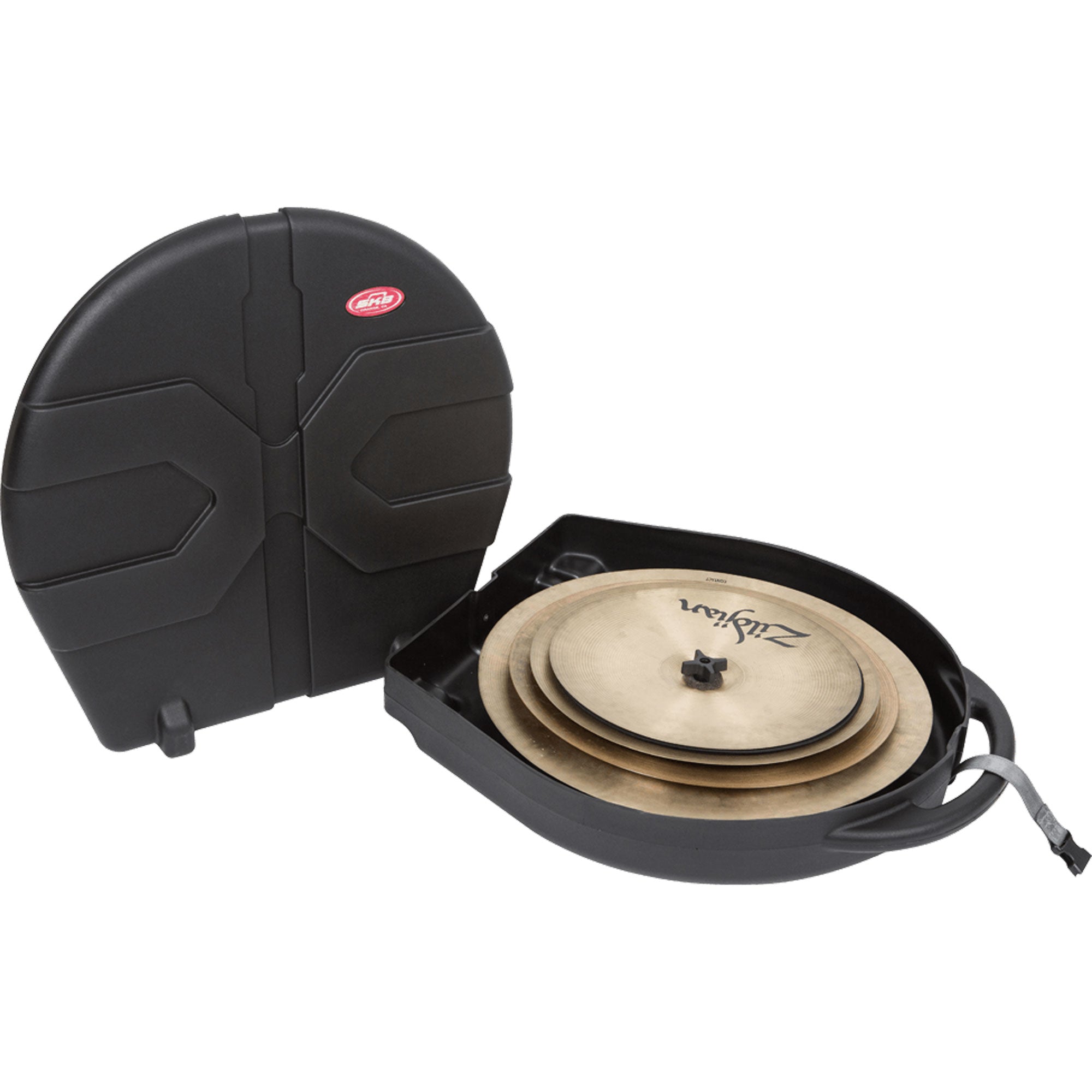 SKB 1SKB-CV24W Rolling Cymbal Vault (Black)