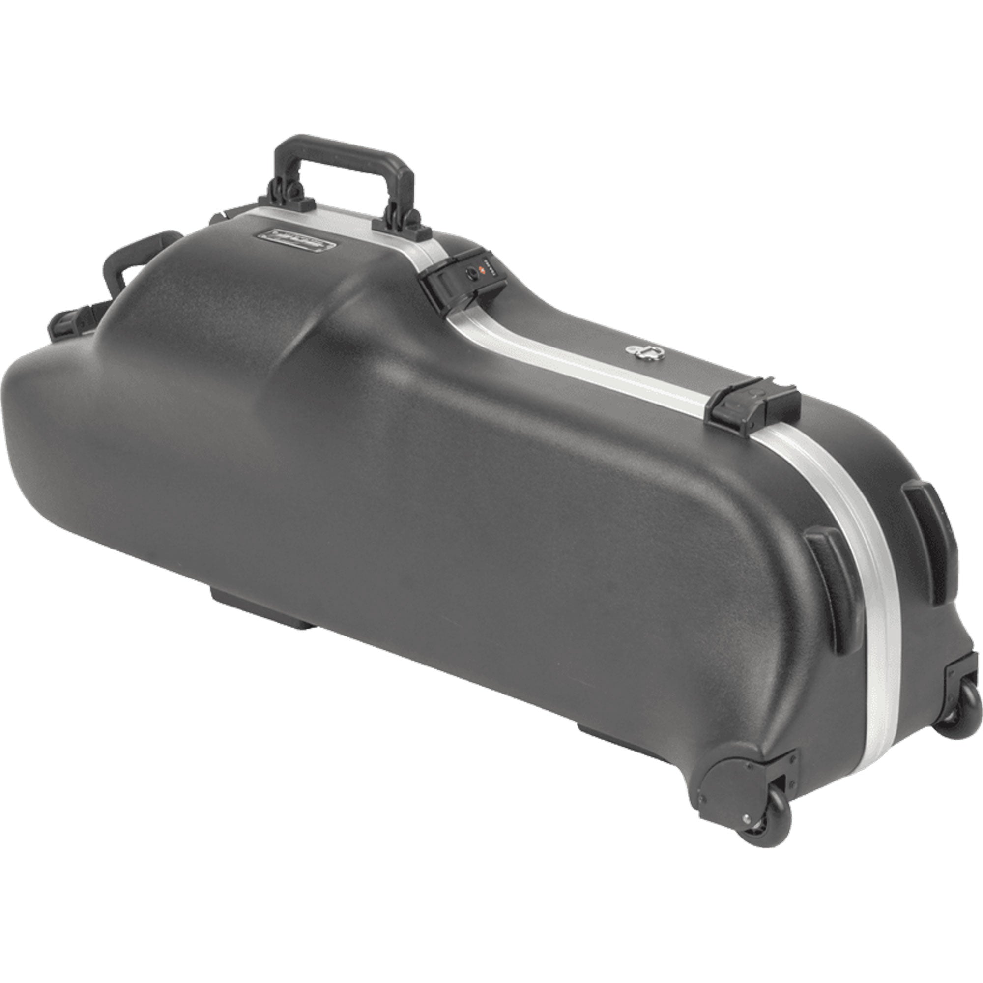 SKB 1SKB-455W Contoured Pro Baritone Sax Case with Wheels