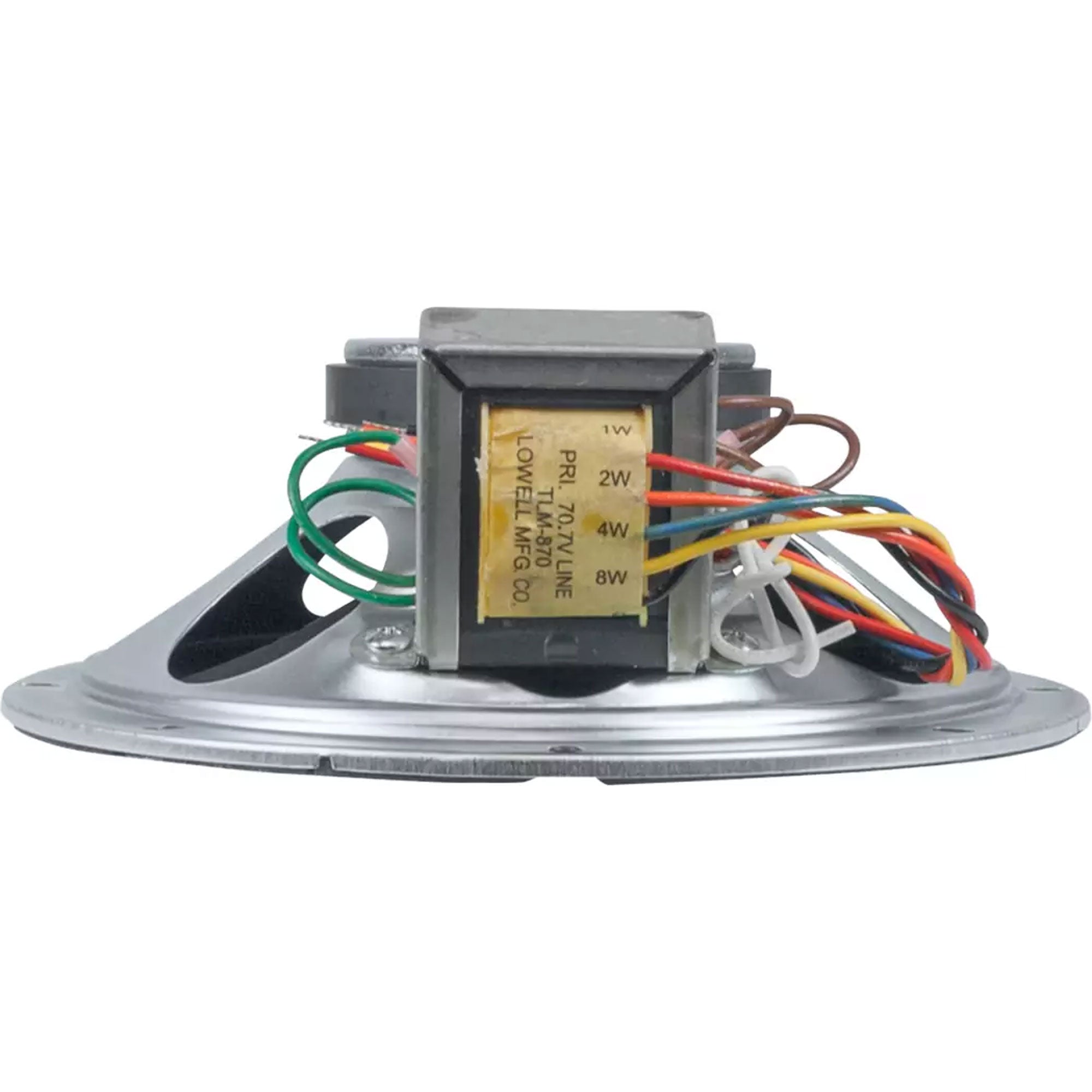 Lowell 810-T870 8" 15W Dual Cone Driver with 70V Transformer (8 Pack)