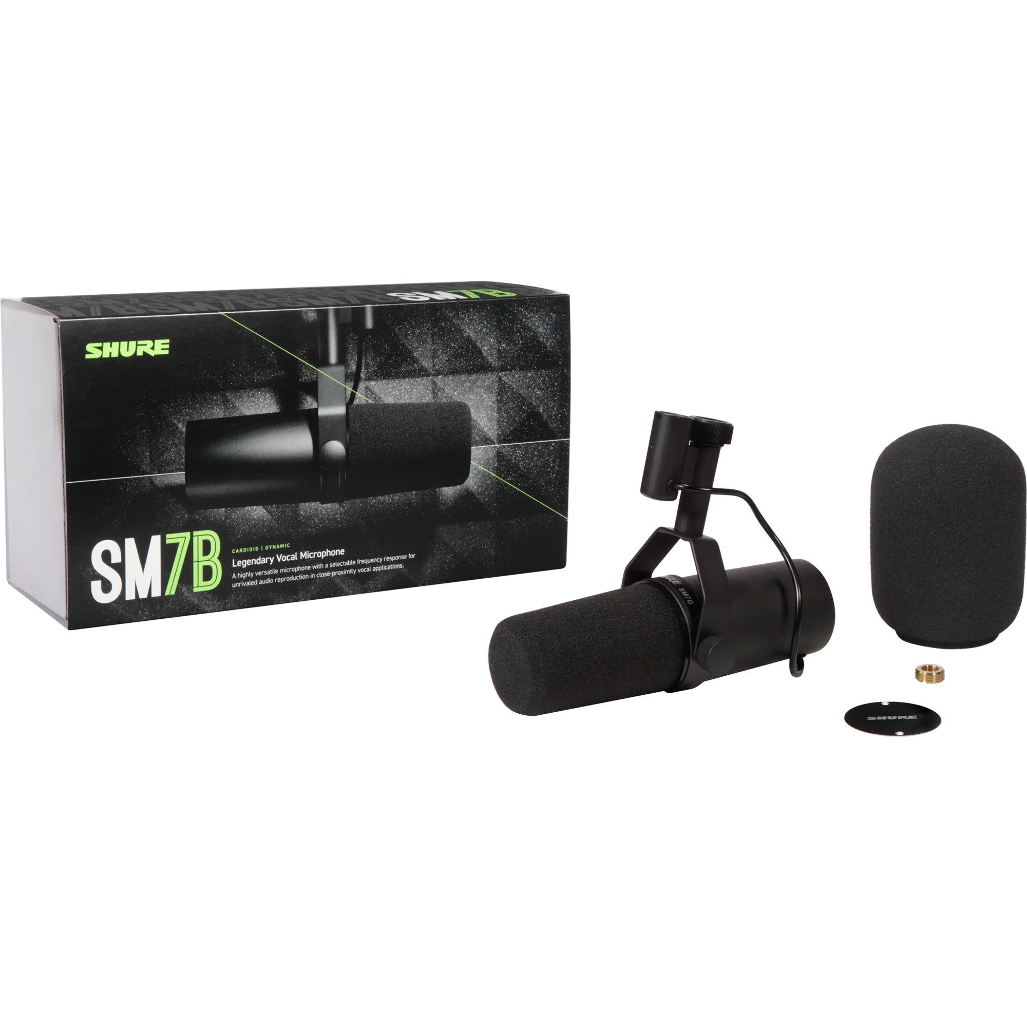 Shure SM7B Cardioid Dynamic Vocal Studio Microphone