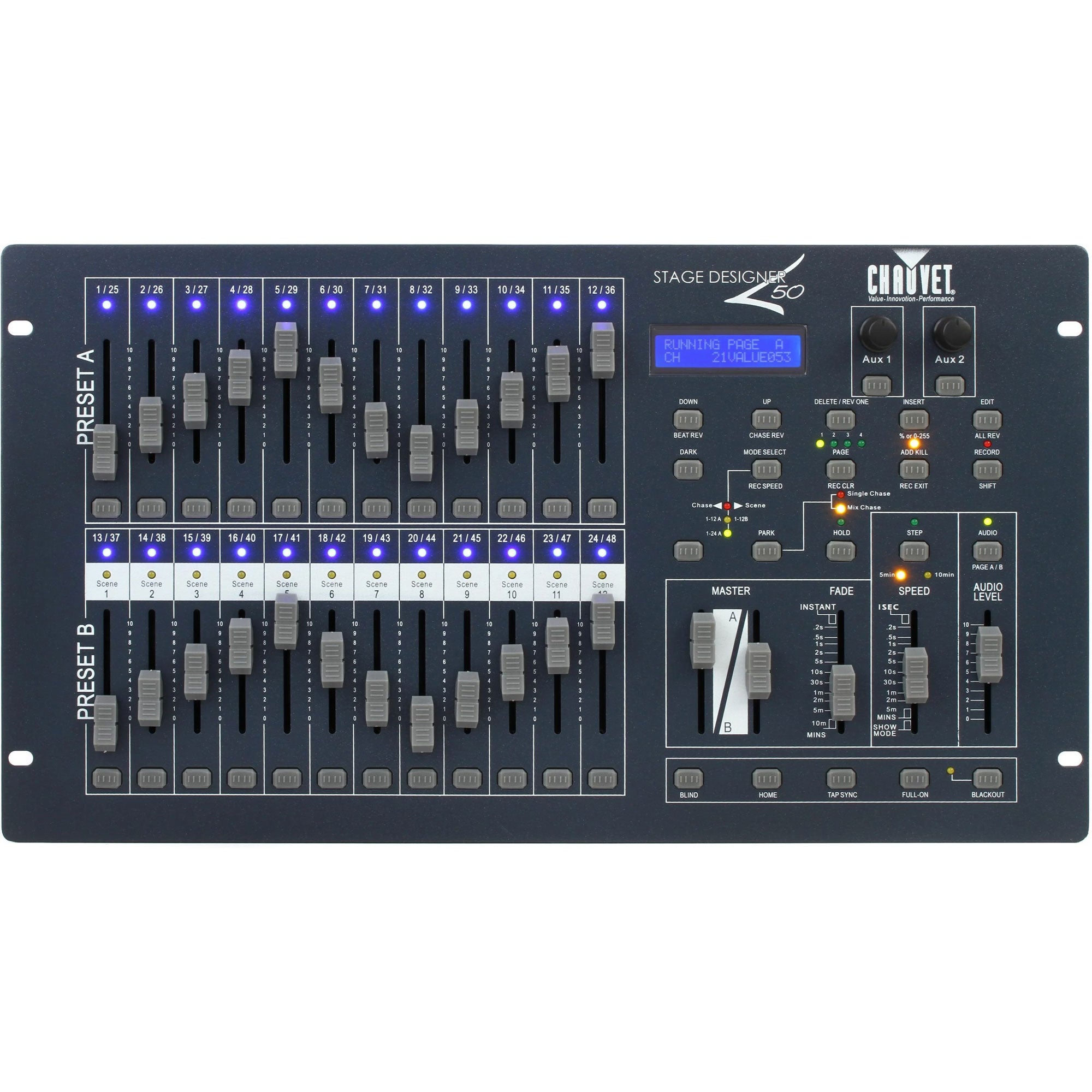 Chauvet DJ Stage Designer 50 24-Channel DMX Dimming Console