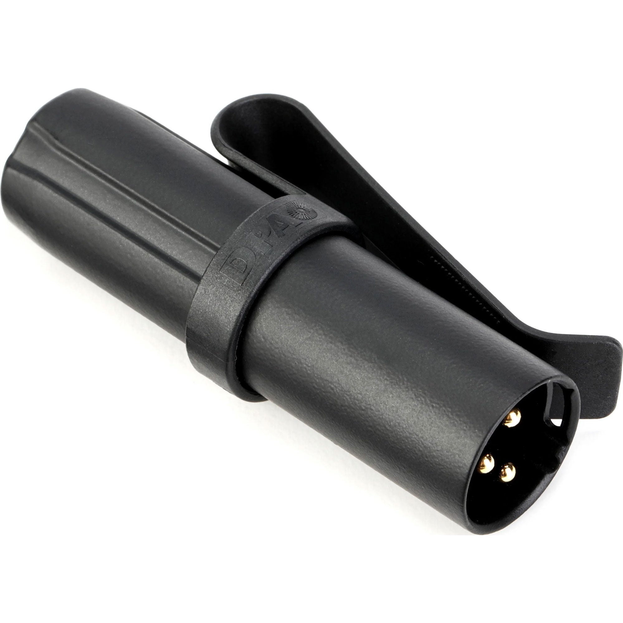 DPA DAD9099 MicroLock to 3-Pin XLR Adapter with Low-Cut Filter and Belt Clip