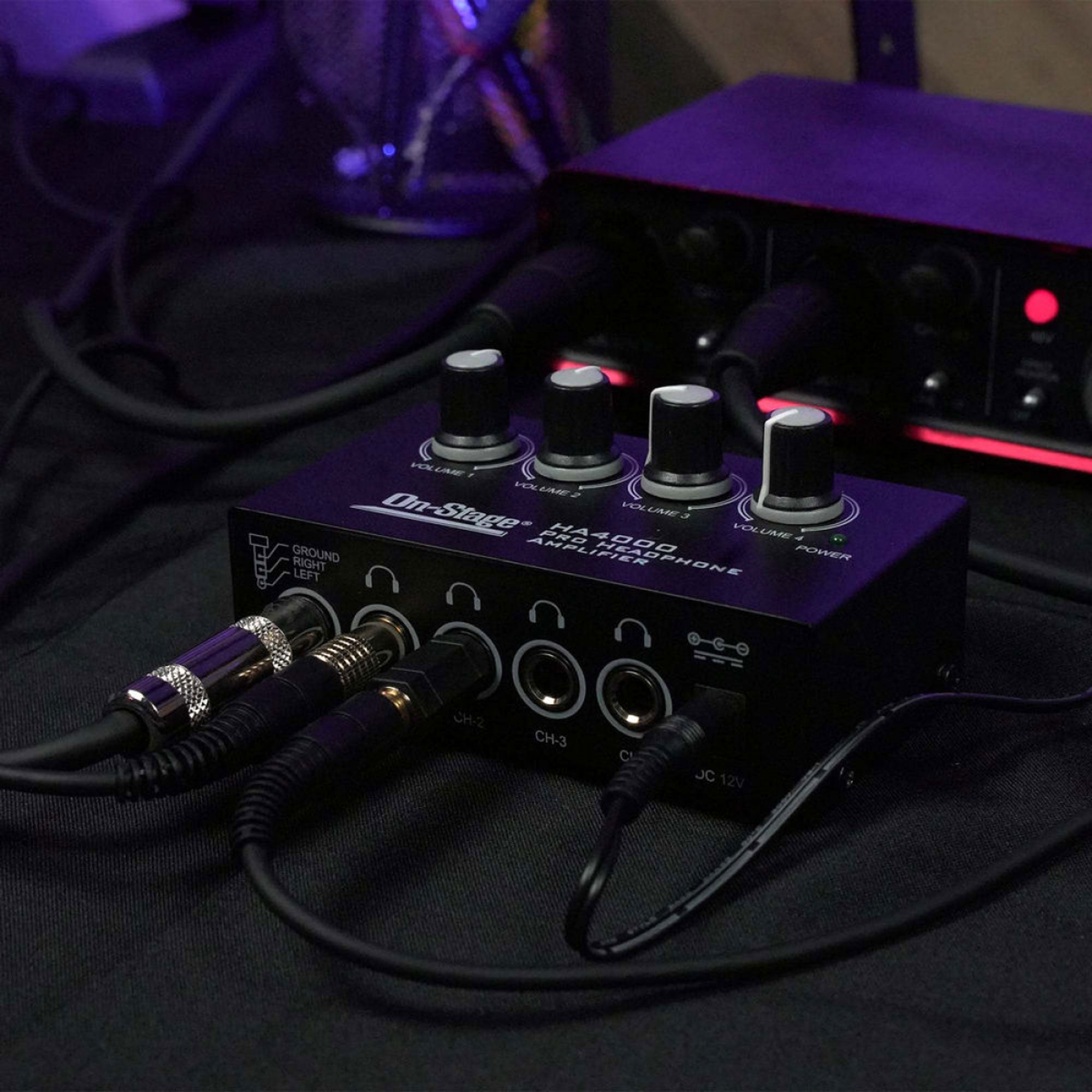 On-Stage HA4000 Pro Headphone Amplifier