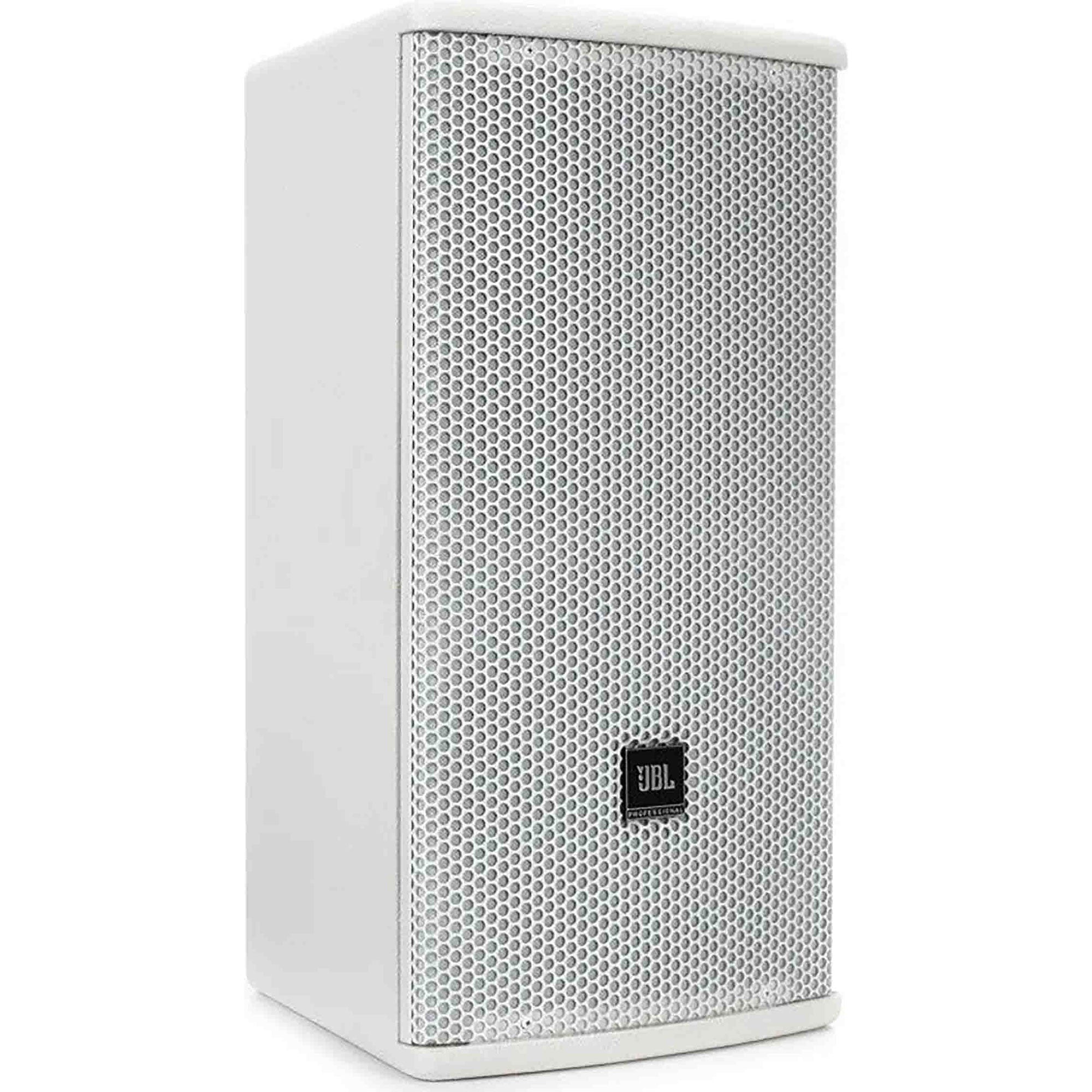 JBL AC25-WH Ultra Compact Dual 5.25" 2-Way Loudspeaker System (White)