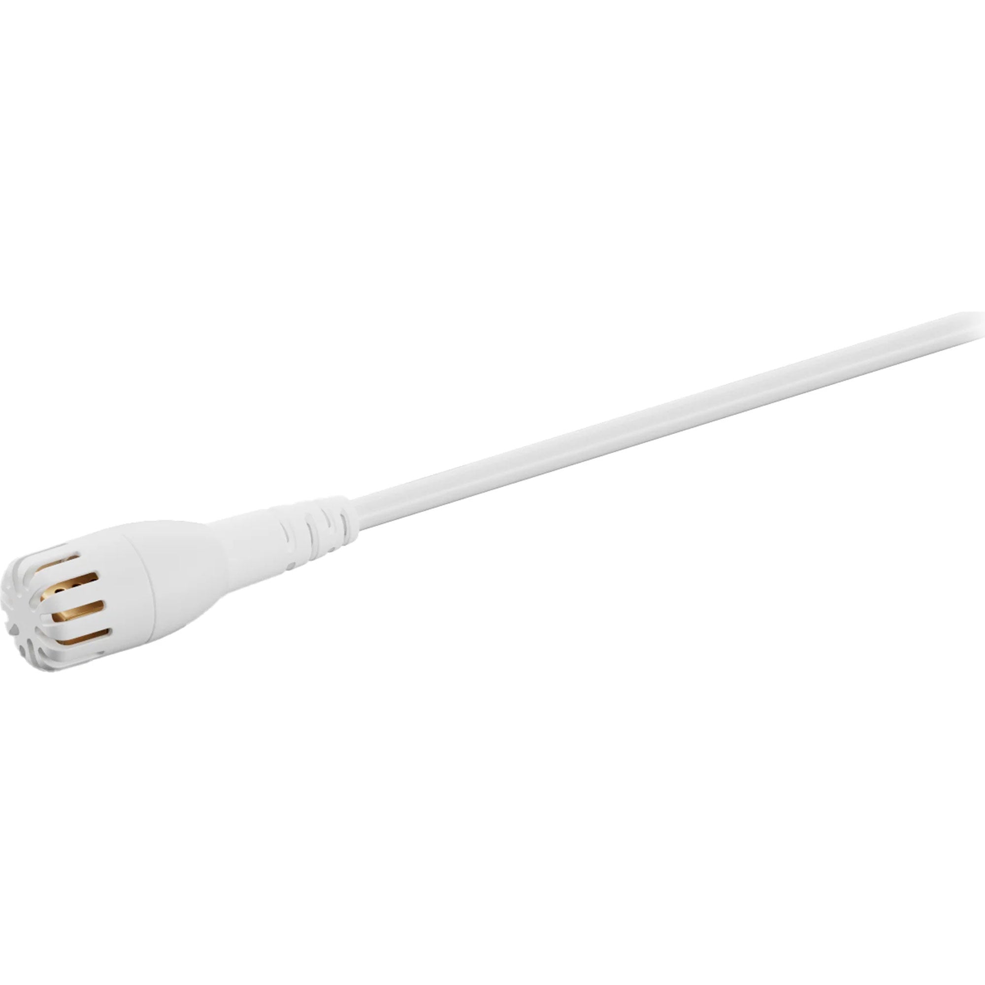 DPA 2061 Miniature Omnidirectional Lavalier Microphone with Locking 3.5mm Connector (White)