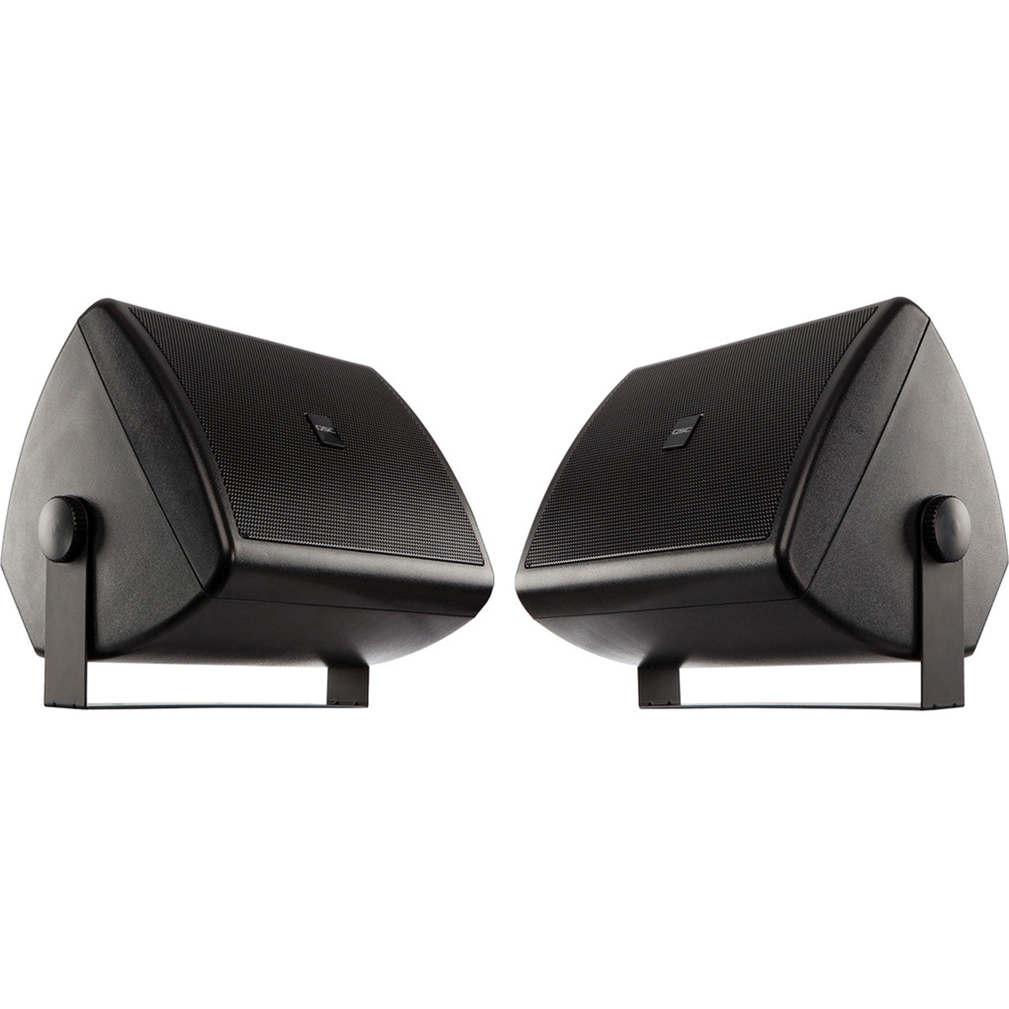 QSC AC-S4T-BK 4.5" 2-Way AcousticCoverage Loudspeakers (Pair, Black)