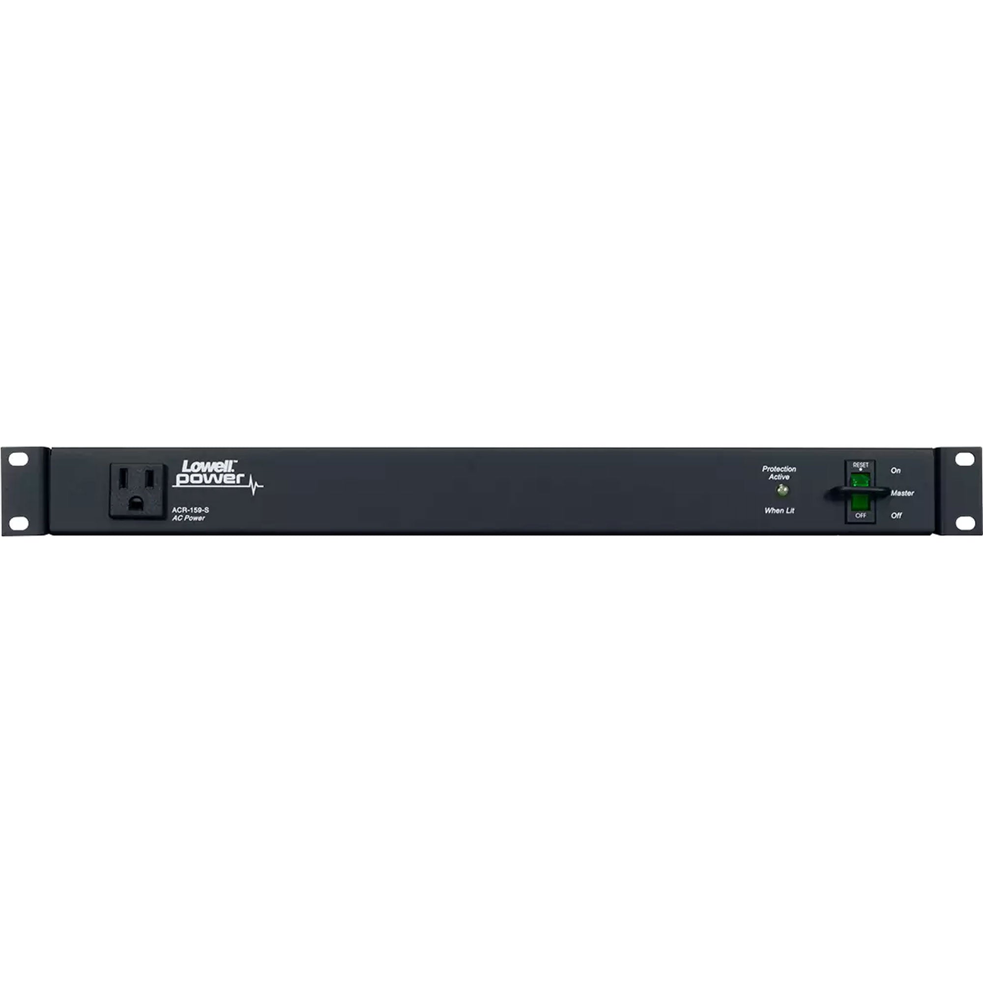 Lowell ACR-159-S 15A Rackmount Power Panel with 9 Outlets and Surge Protection