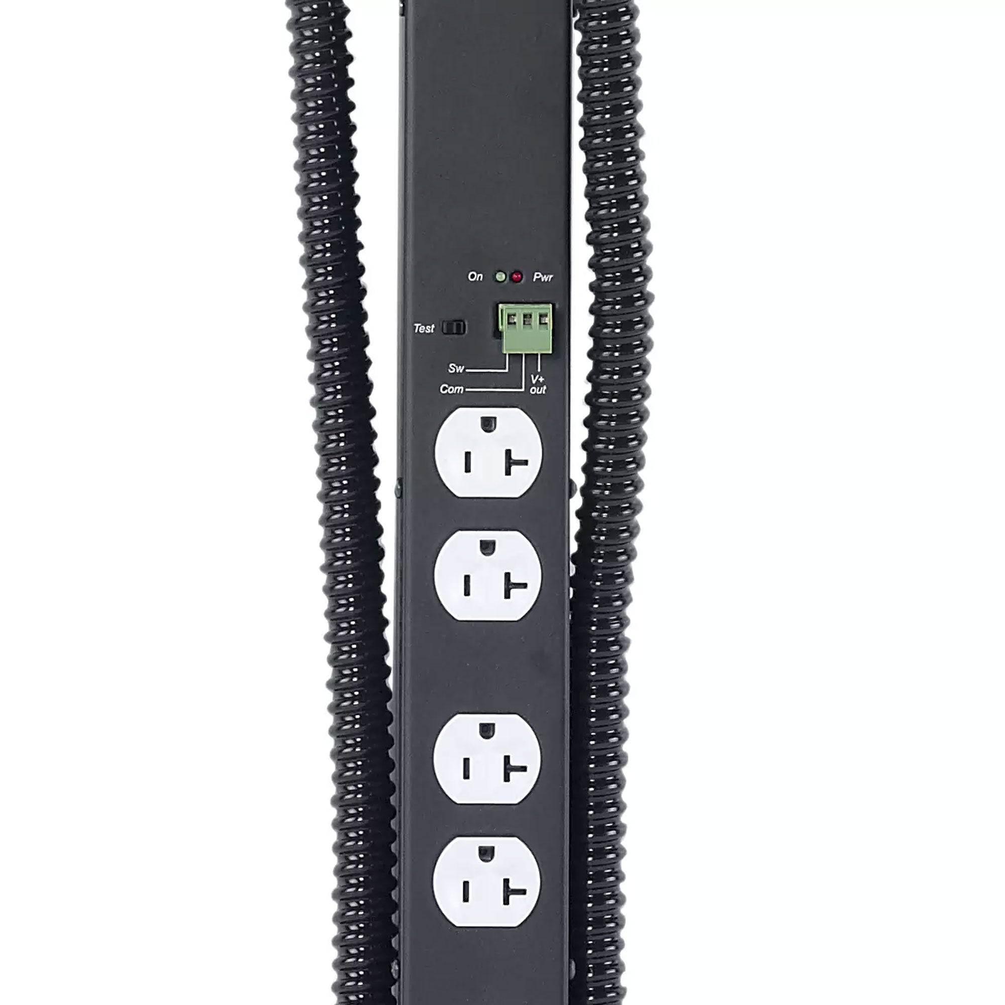 Lowell ACS-2010-RPC-HW Hardwired 20A Power Strip with 10 Outlets and RPC