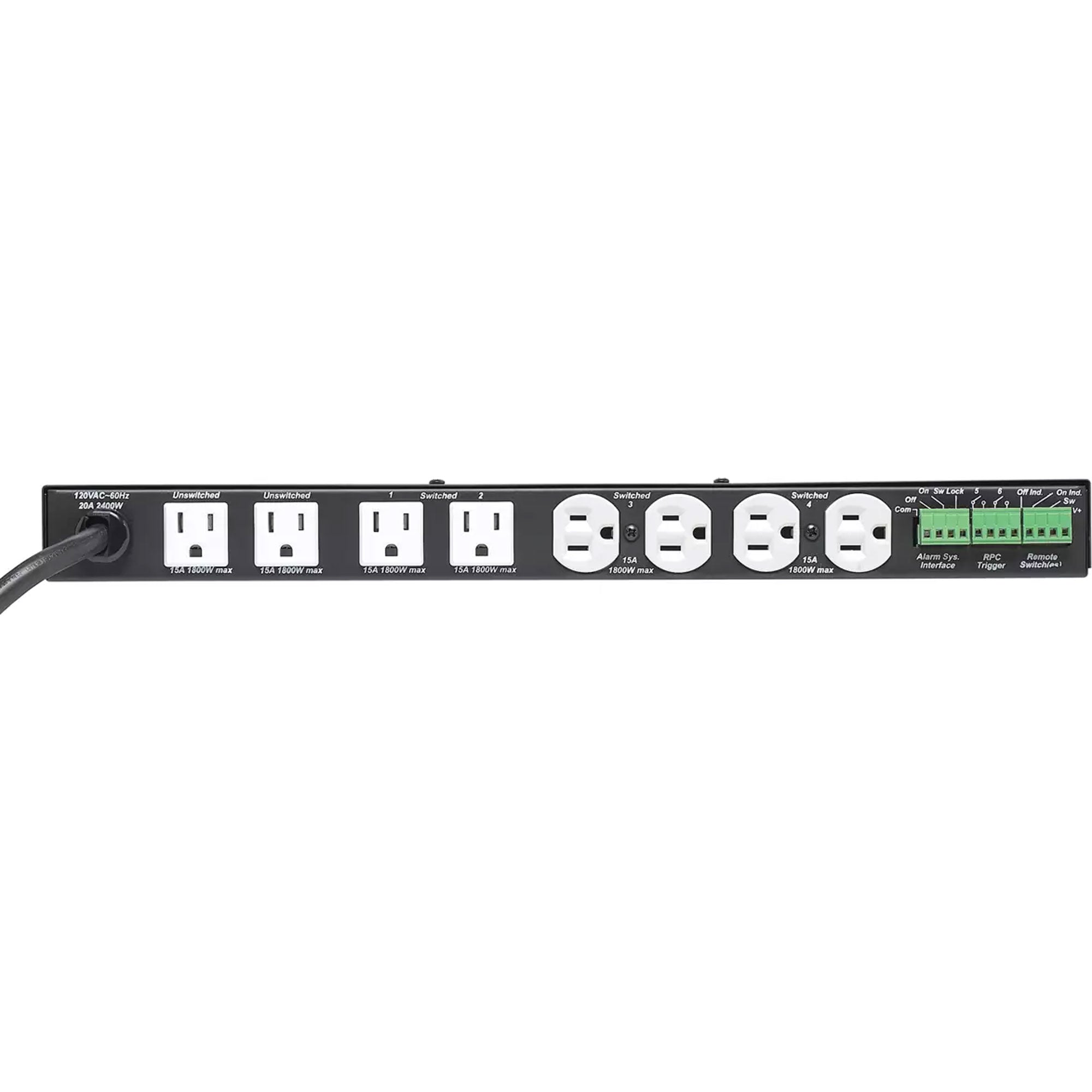 Lowell ACSPR-SEQ6-2009 Rack Mount Power Sequencer (4-Step + 2-RPC)