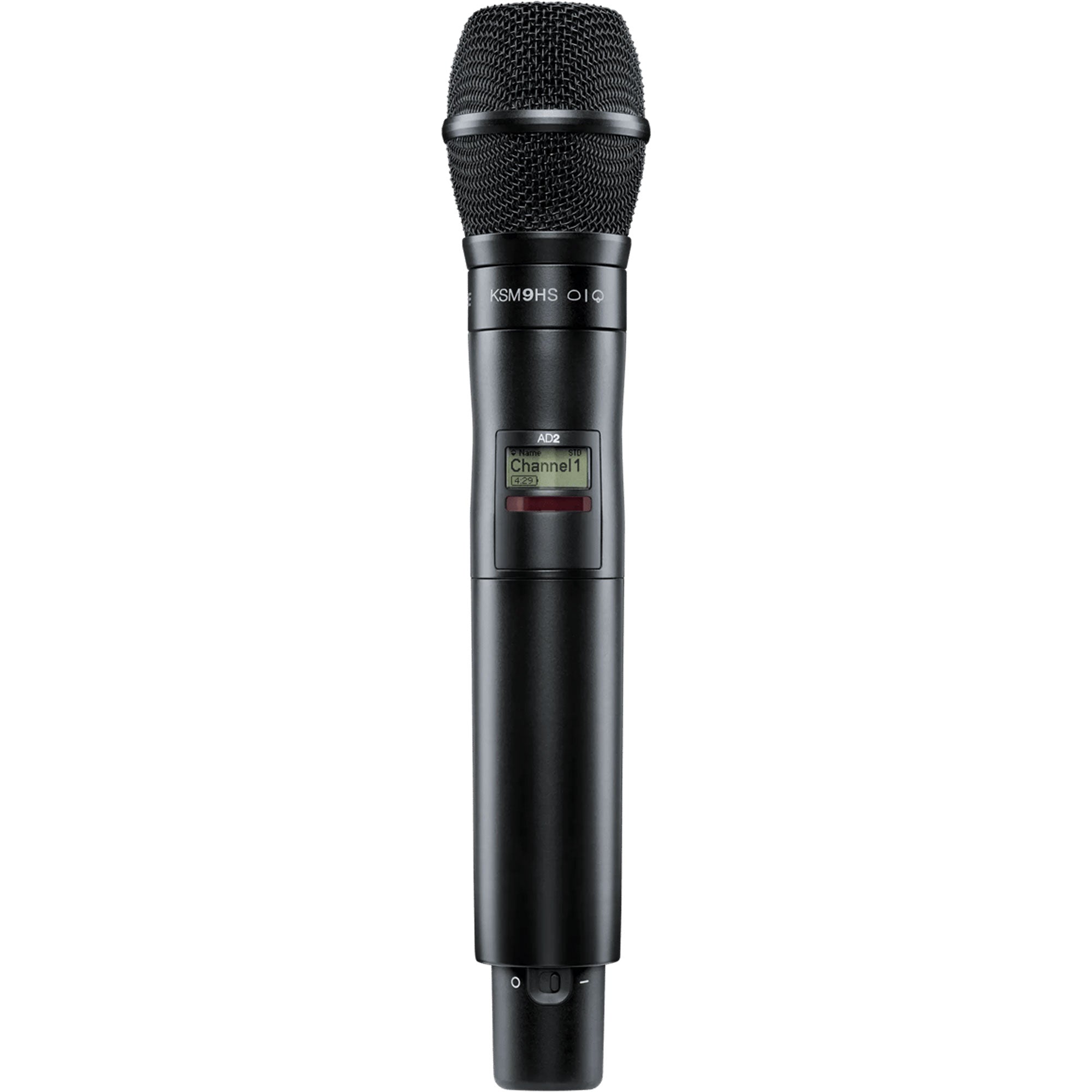 Shure AD2/K9HSB Axient Digital Handheld Wireless Transmitter (G57: 470-616 MHz, Black)
