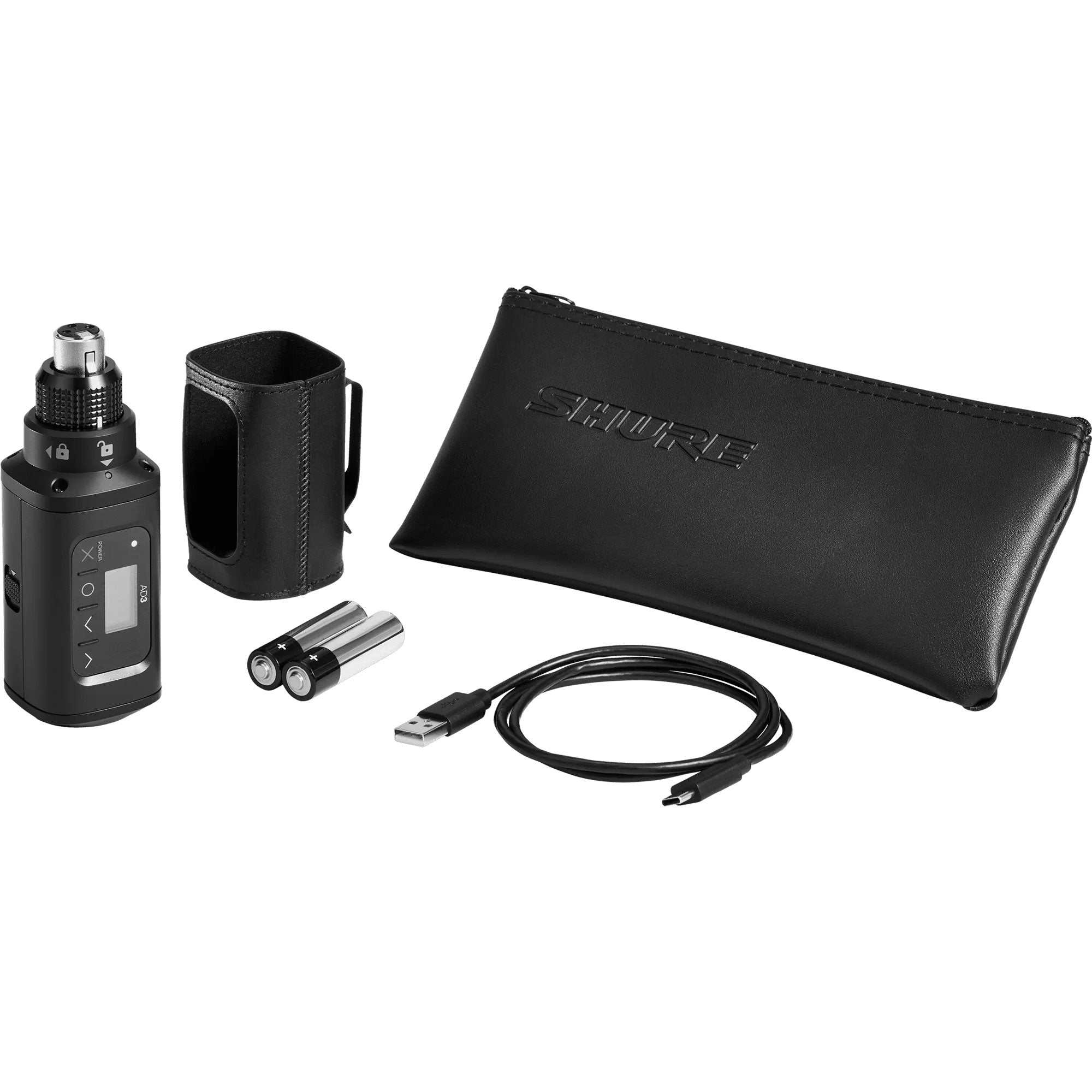 Shure AD3 Axient Digital Wireless Plug-On Microphone Transmitter (X55: 941-960 MHz)