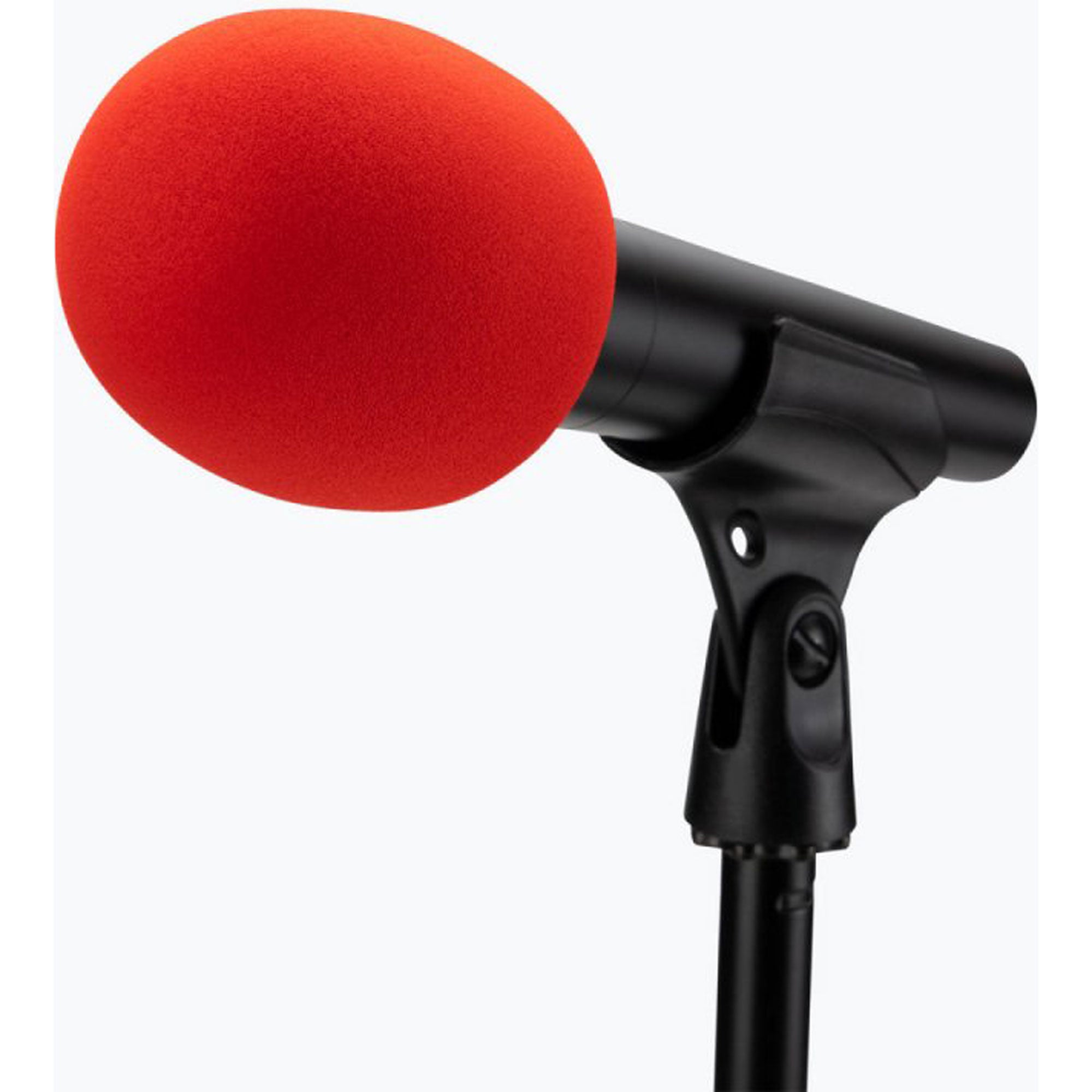 On-Stage ASWS58R Foam Windscreen for Handheld Microphones (Red)