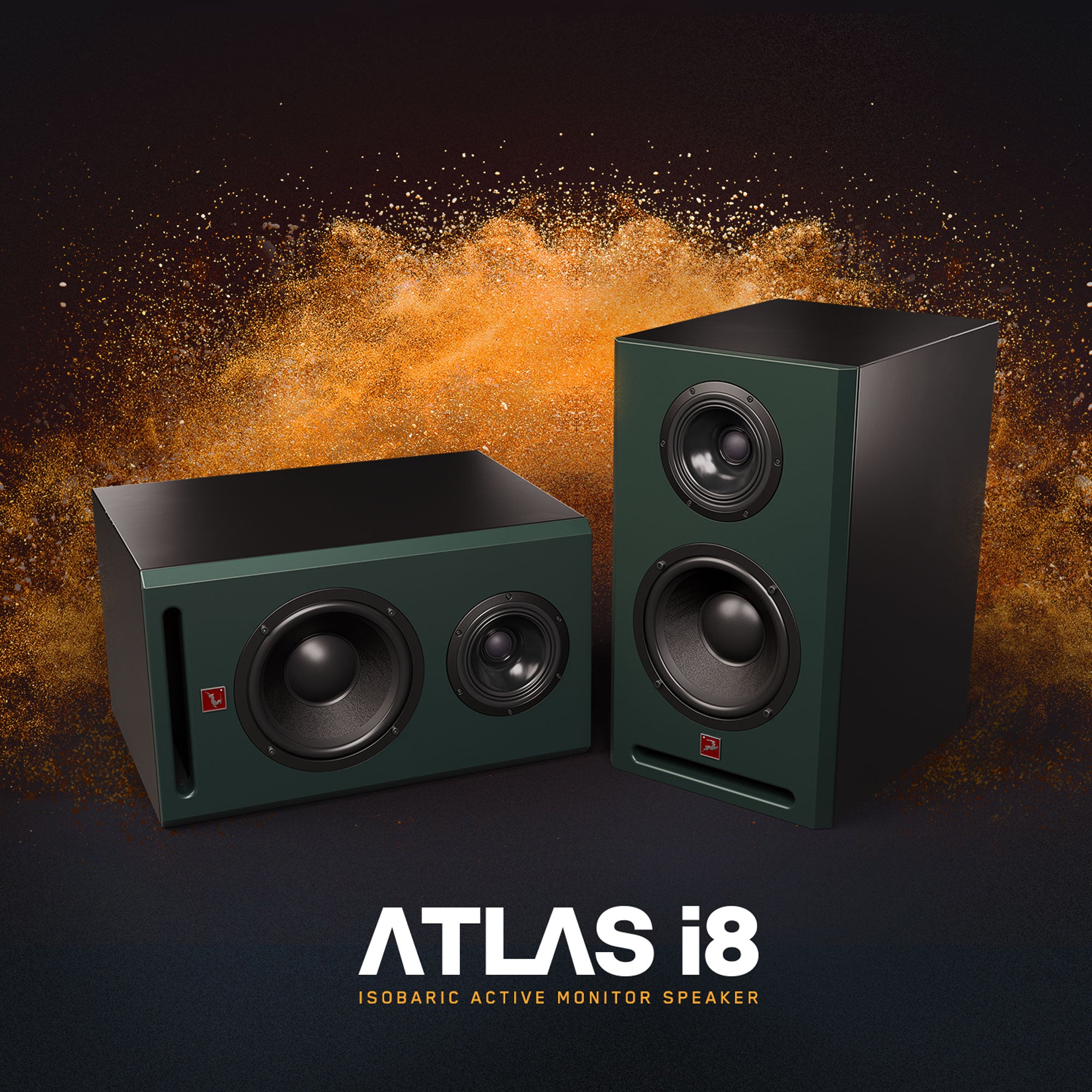 Antelope Audio Atlas i8 3-Way Isobaric Active Studio Monitor (Single)