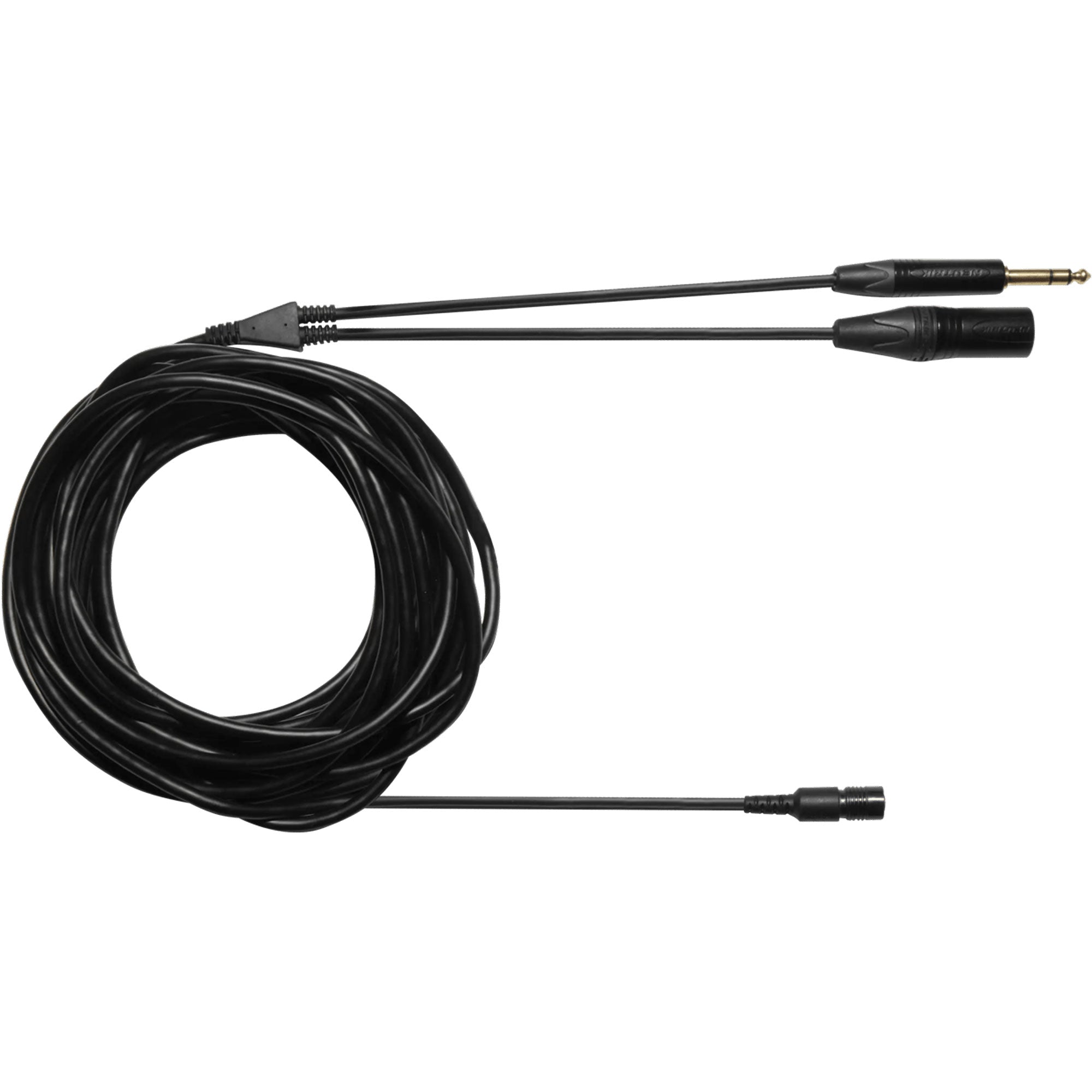 Shure BCASCA-NXLR3QI-25 XLR and 1/4" TRS to BCASCA Cable for BRH50M/BRH440M/BRH441M Headsets (25')
