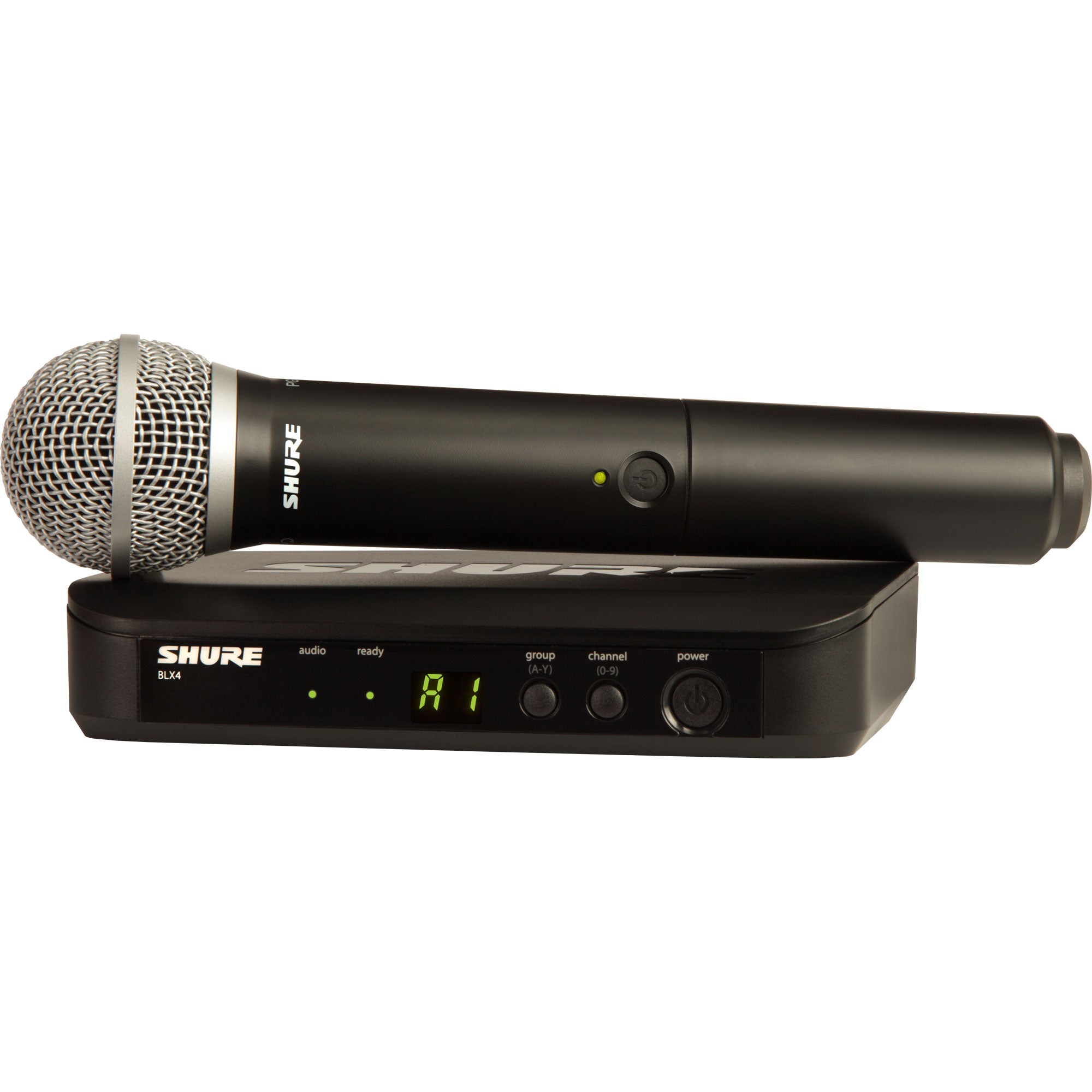 Shure BLX24/PG58 Wireless Handheld Microphone System with PG58 Capsule (H9: 512-542 MHz)
