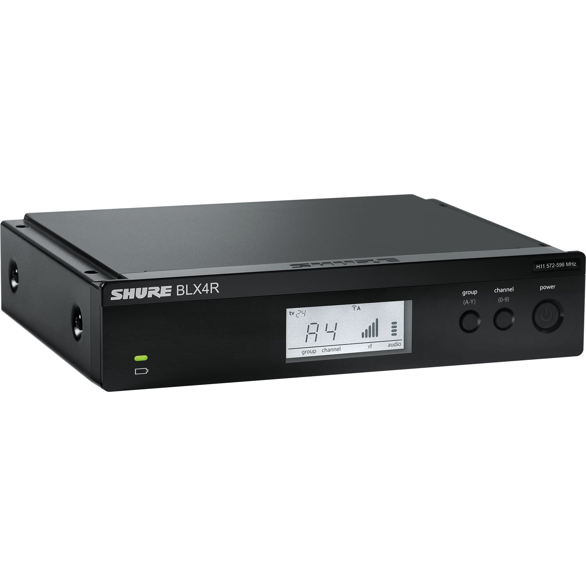 Shure BLX24R/SM58 Rackmount Wireless Handheld Microphone System with SM58 Capsule (H9: 512-542 MHz)