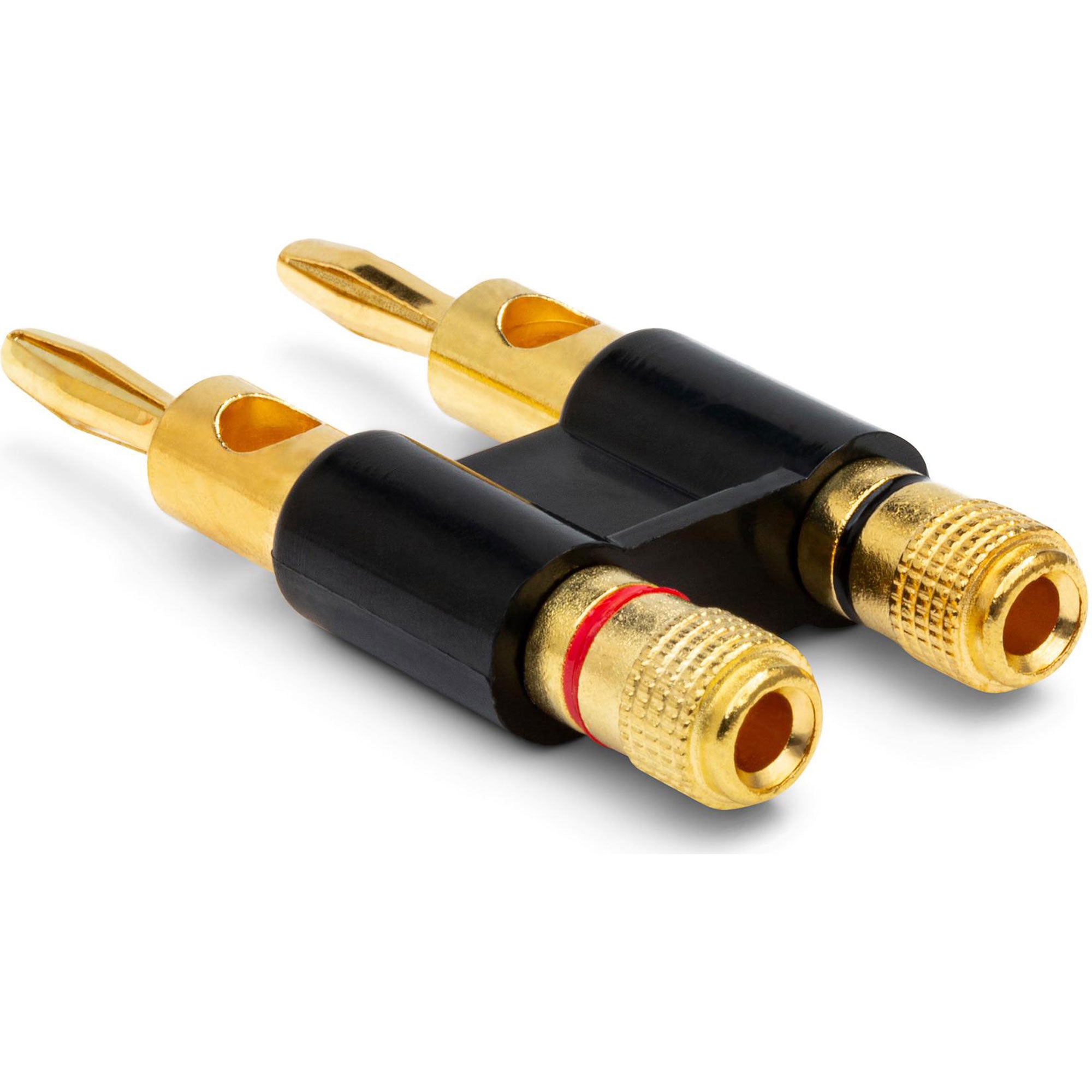 Hosa BNA-260 Dual Banana Plug (Black)