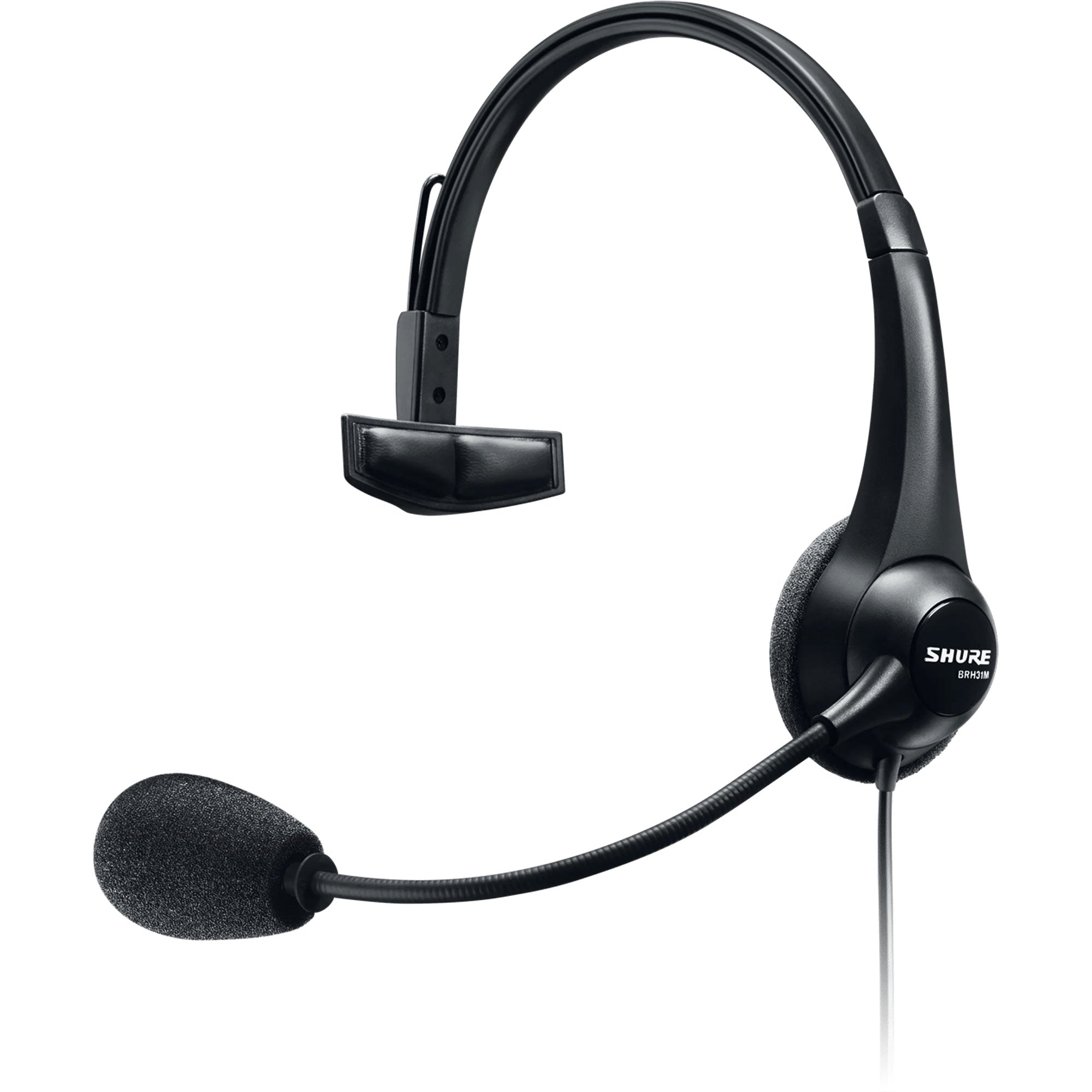 Shure BRH31M Lightweight Single-Sided Broadcast Headset (4-Pin XLR Male)