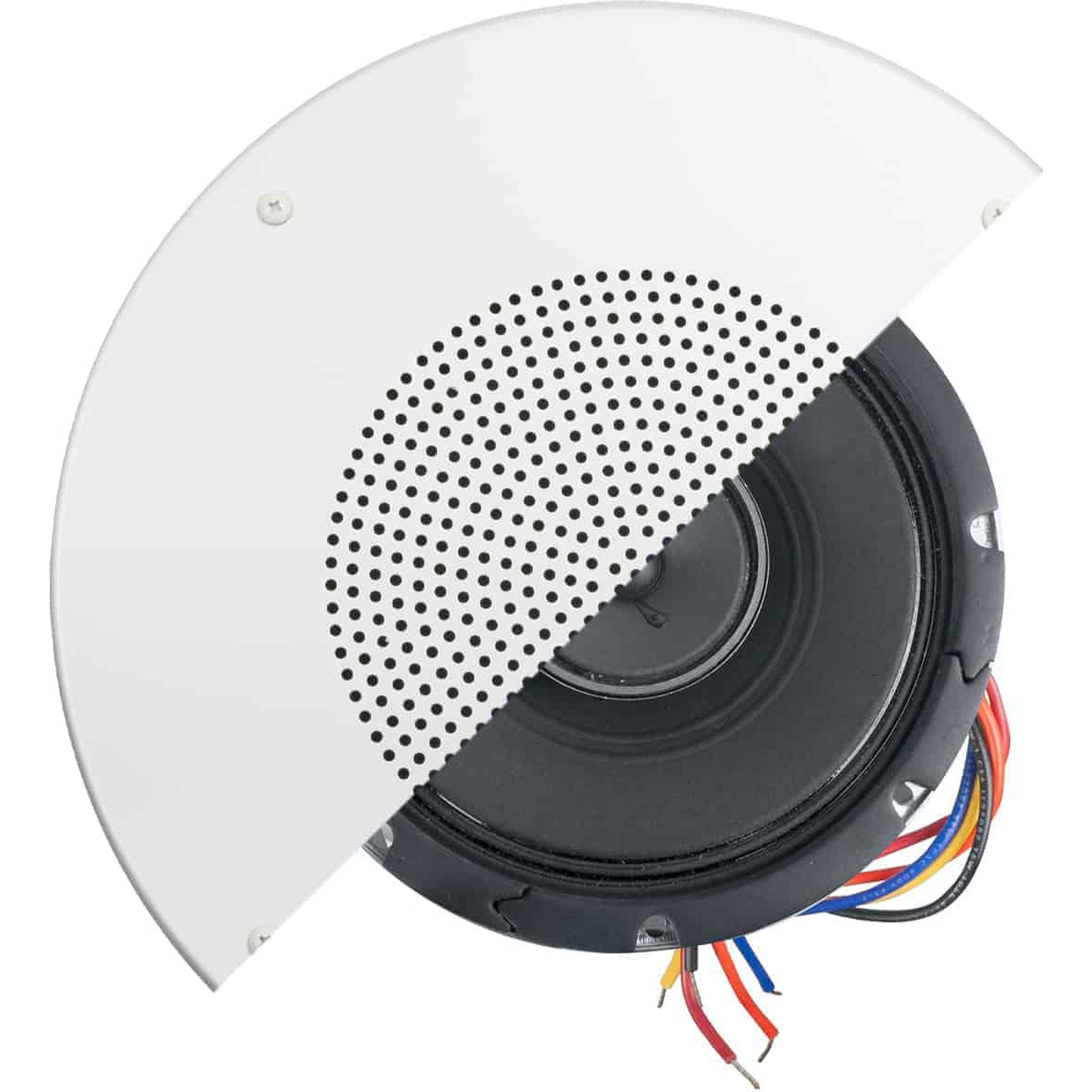 Lowell C1830-870 8" Coaxial Speaker with 70V Transformer and Grille (6 Pack)