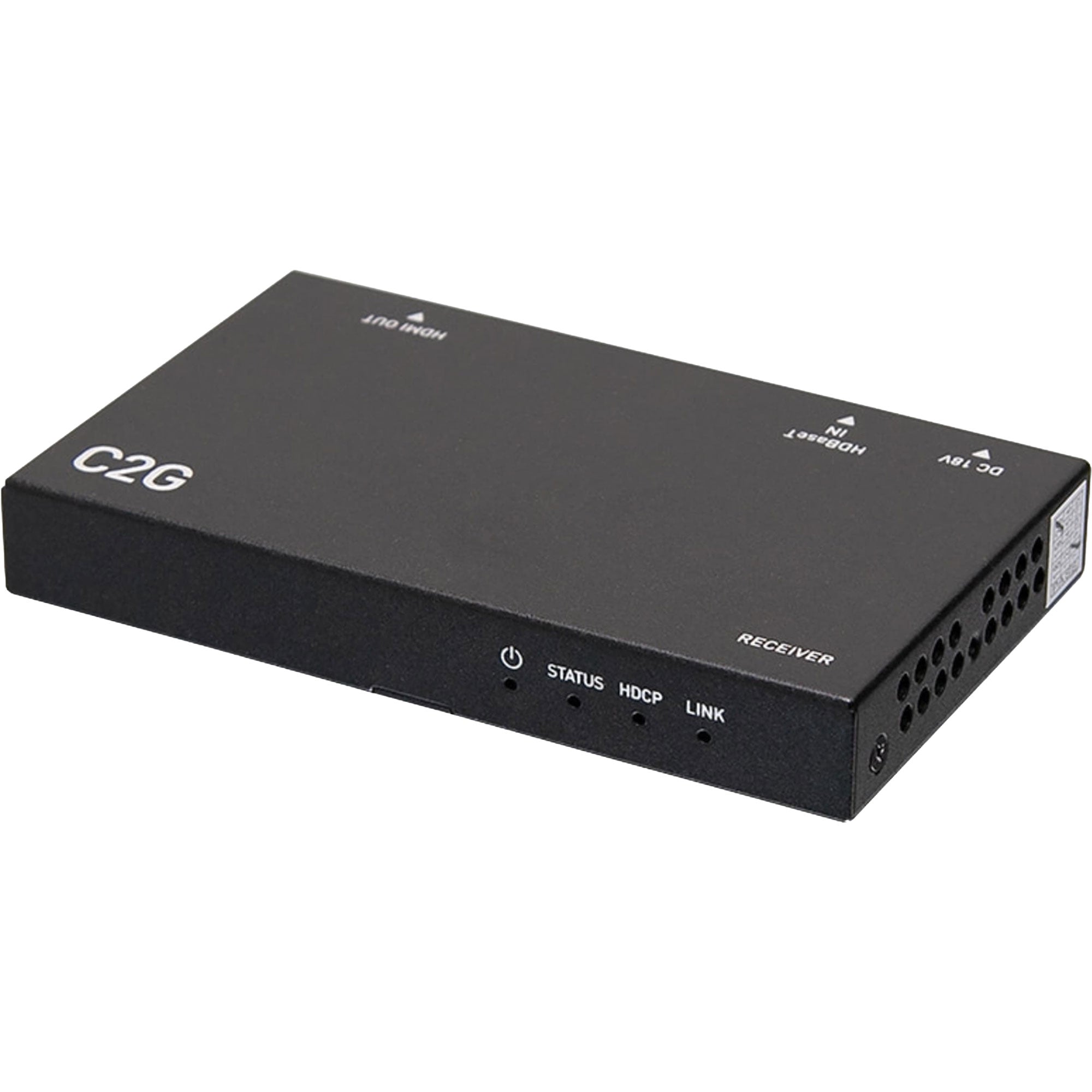 C2G C2G30010 HDMI HDBaseT Extender over Cat Box Transmitter to Box Receiver - 4K 60Hz