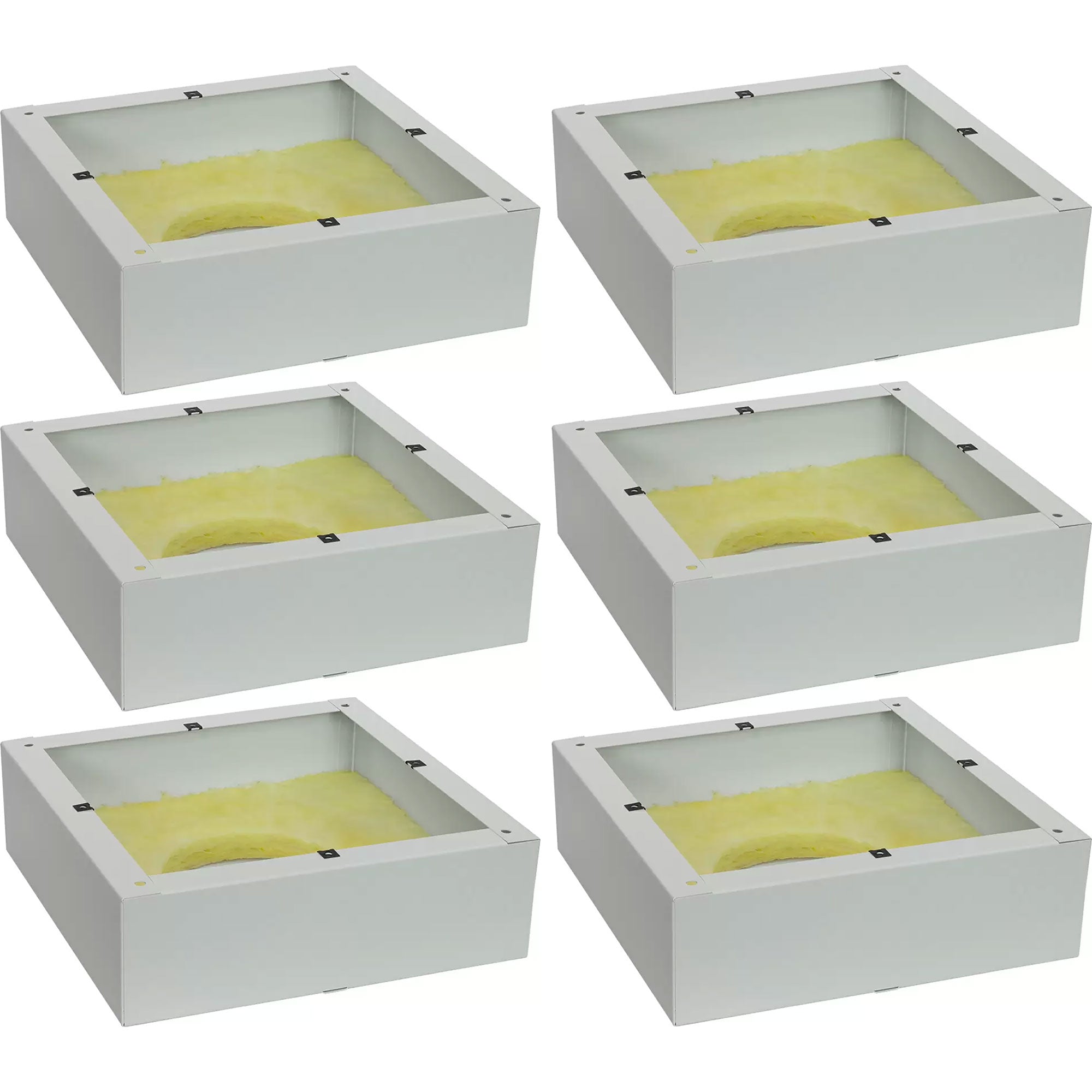 Lowell CB84A Steel Enclosure for 8" Speaker, Surface Mount (6 Pack)