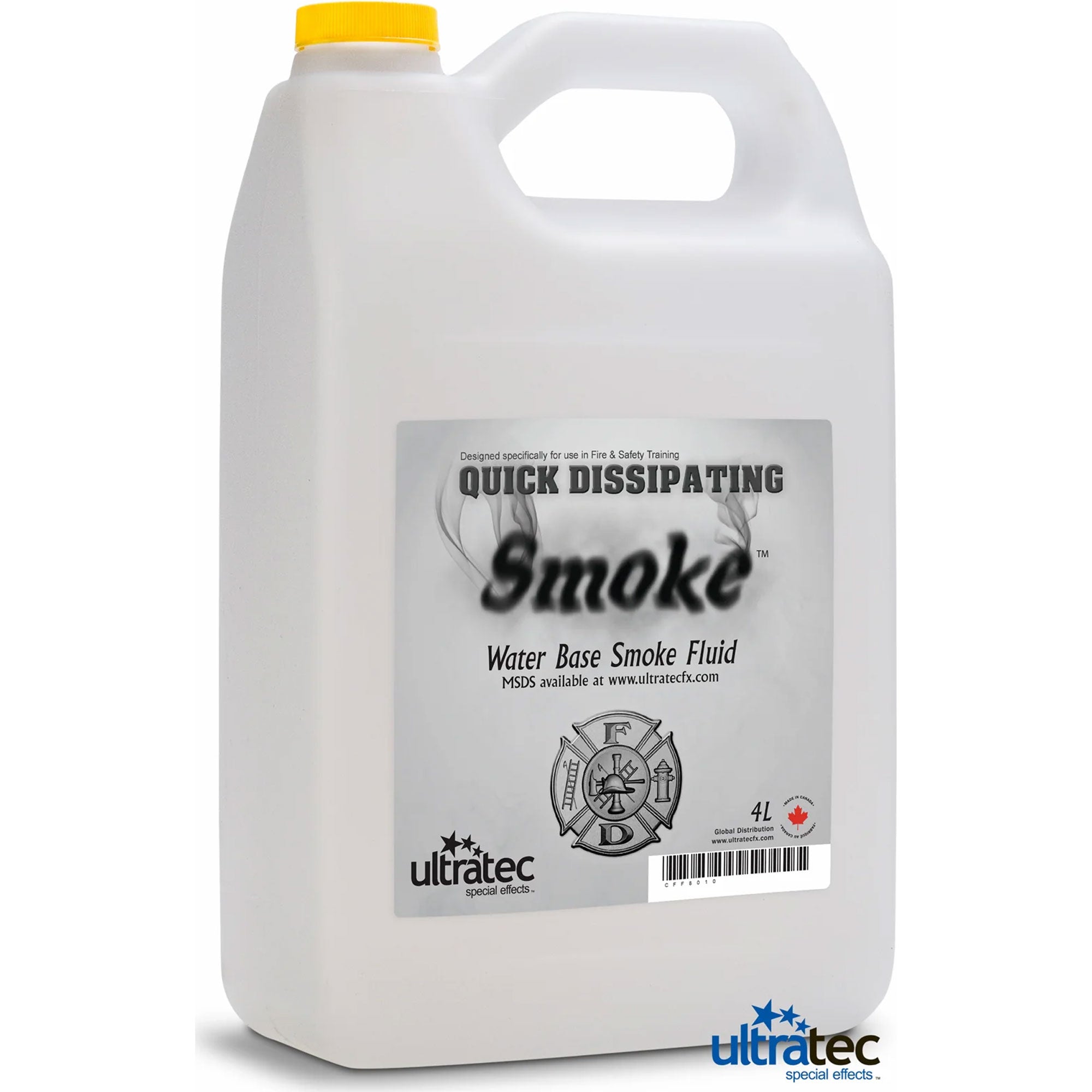 Ultratec Fire Training & Safety Quick Dissipating Smoke Fluid (4L)