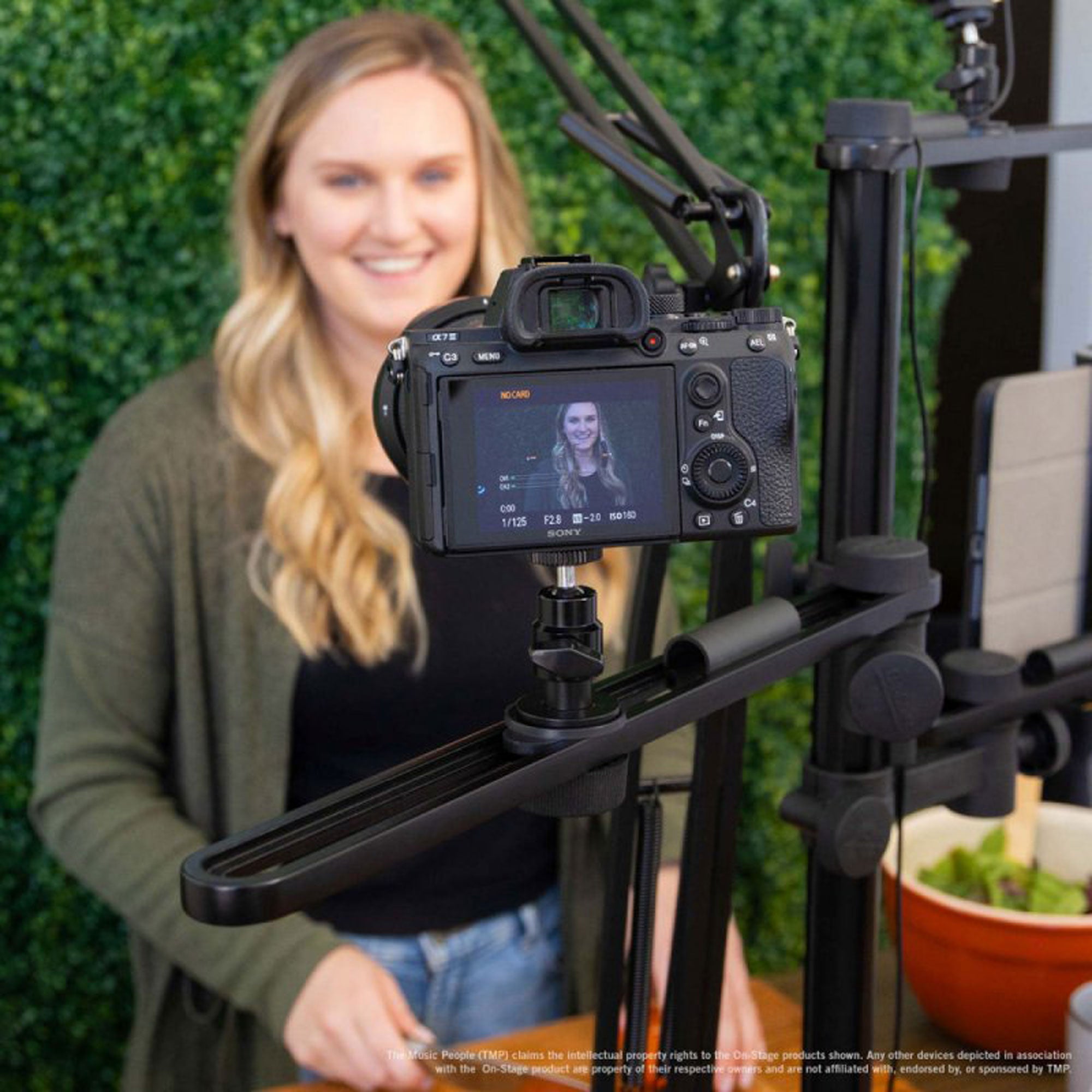 On-Stage CM03 Camera Adapter with Shoe Mount (Black)